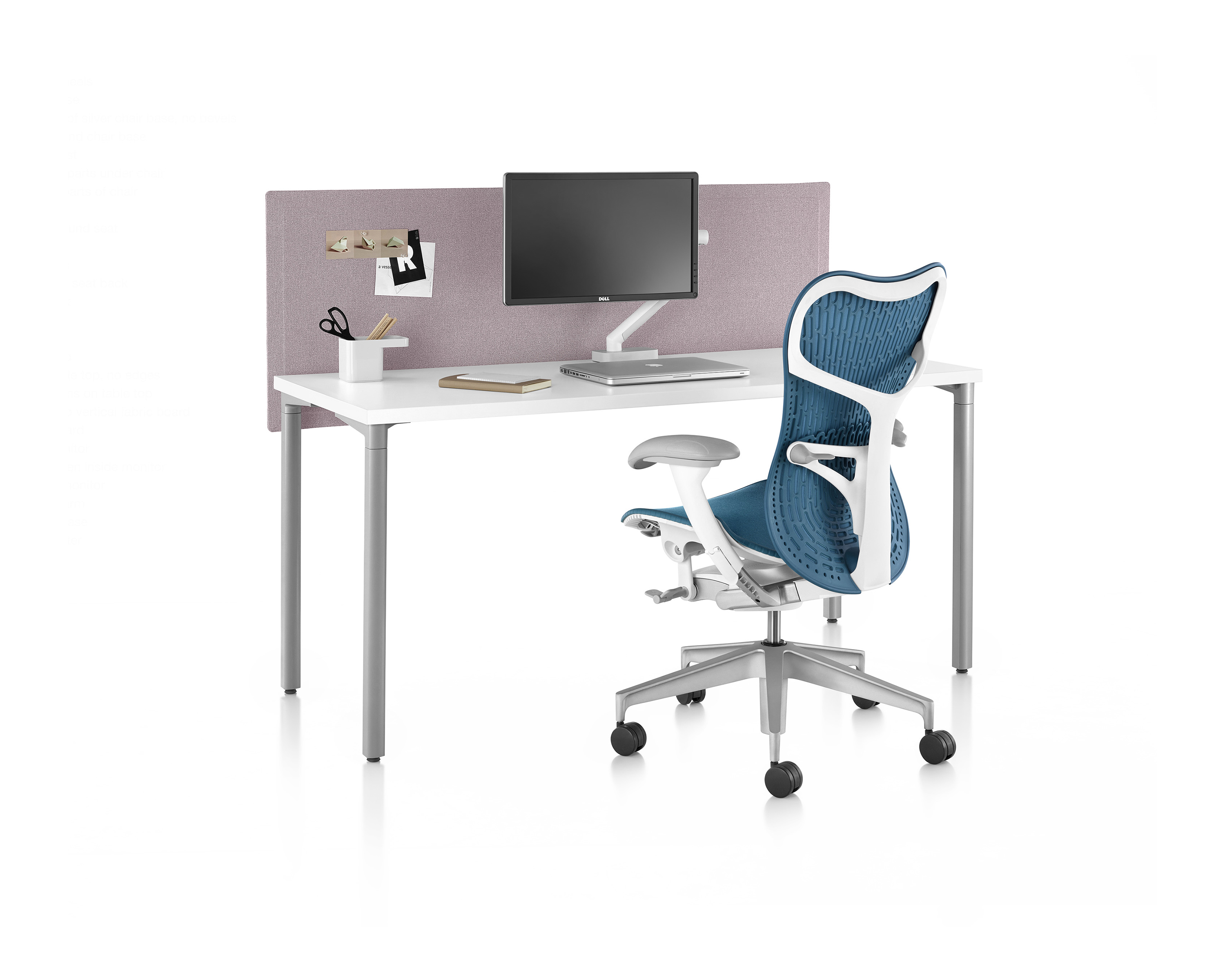 办公椅|布面职员椅|办公家具|华体（中国）家具|米拉®2工作椅