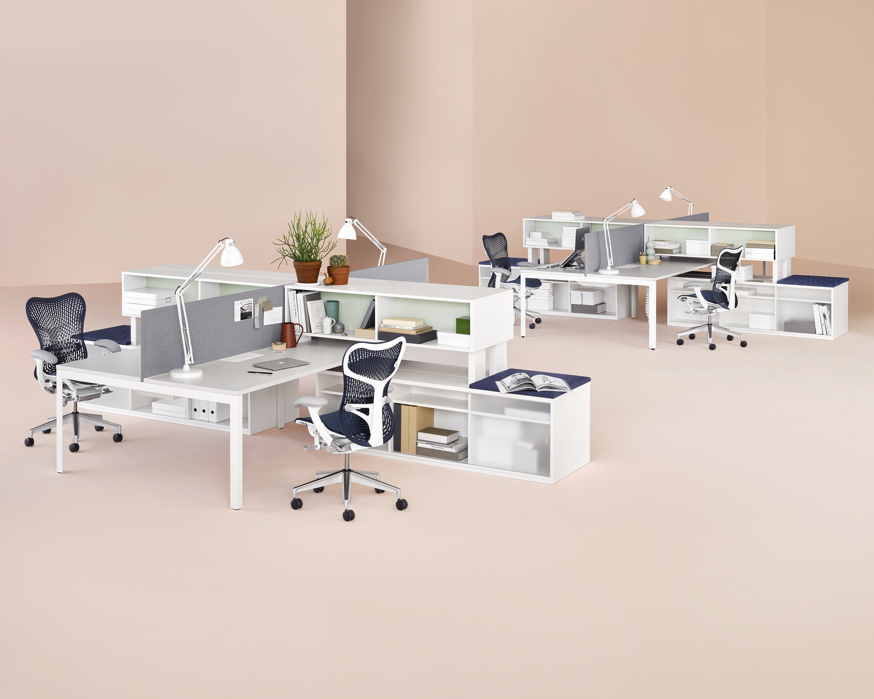 办公椅|布面职员椅|办公家具|华体（中国）家具|米拉®2工作椅