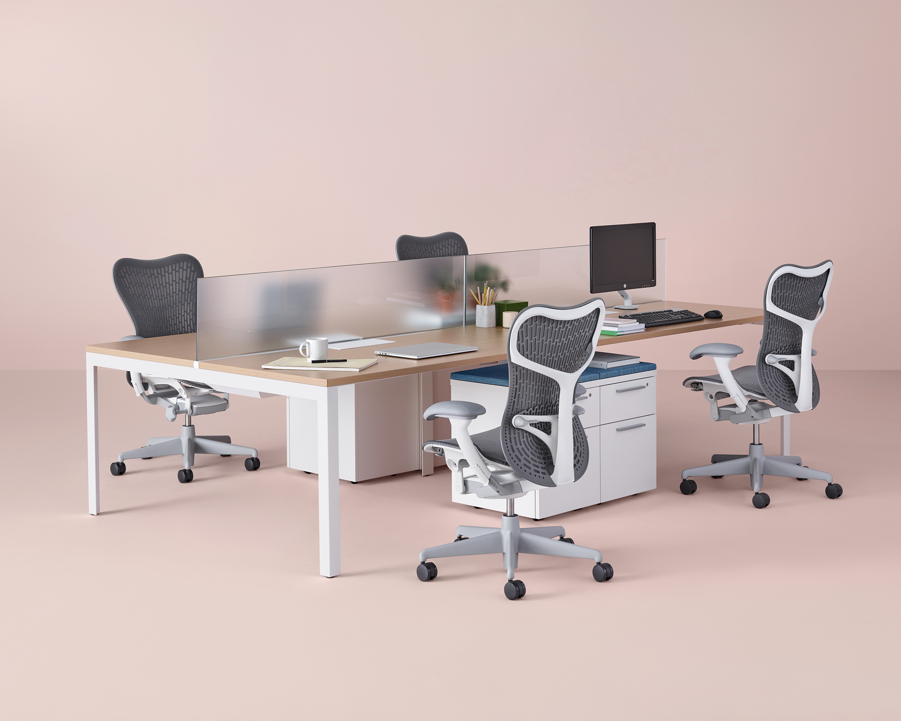 办公椅|布面职员椅|办公家具|华体（中国）家具|米拉®2工作椅