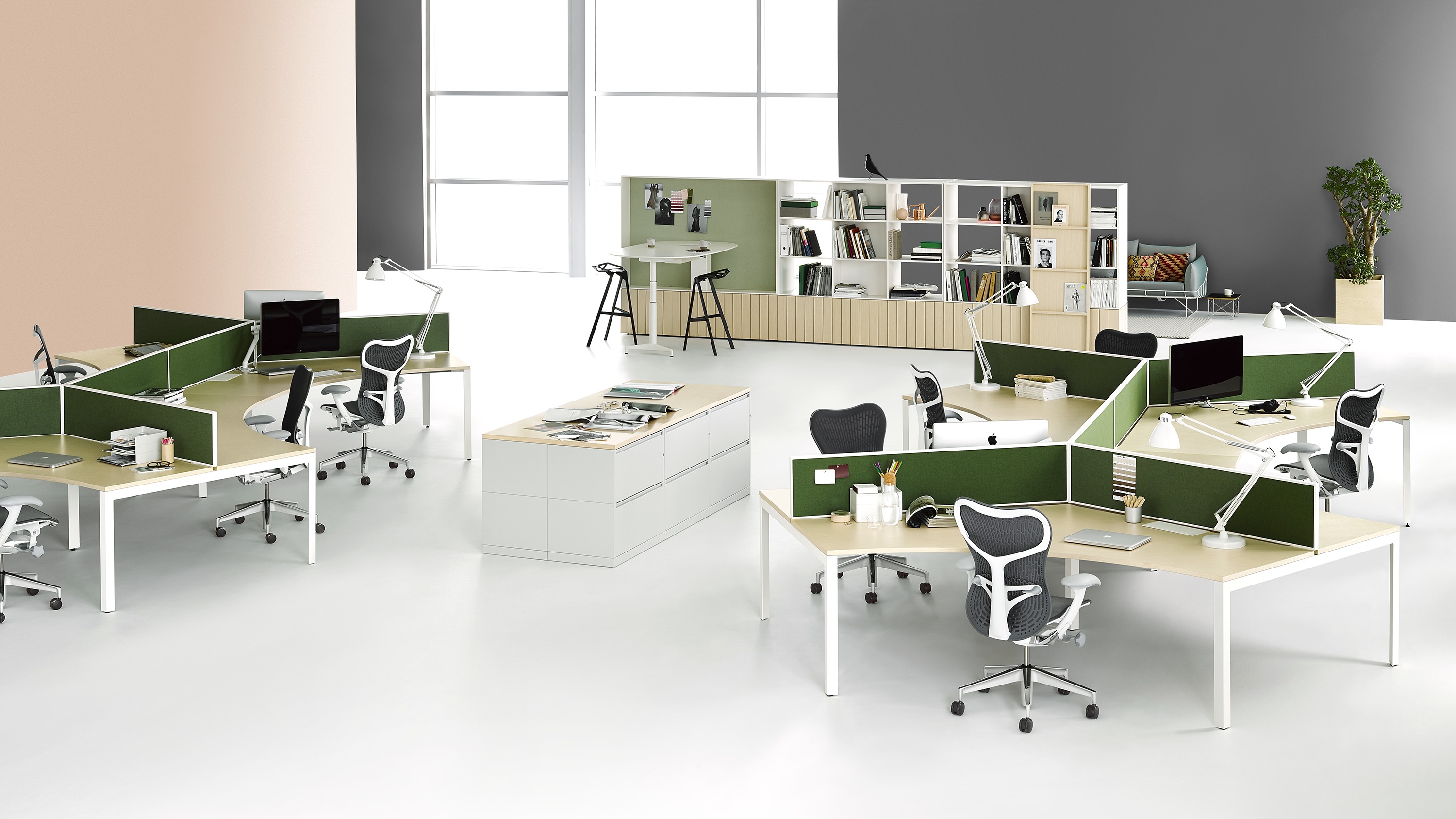 办公椅|布面职员椅|办公家具|华体（中国）家具|米拉®2工作椅