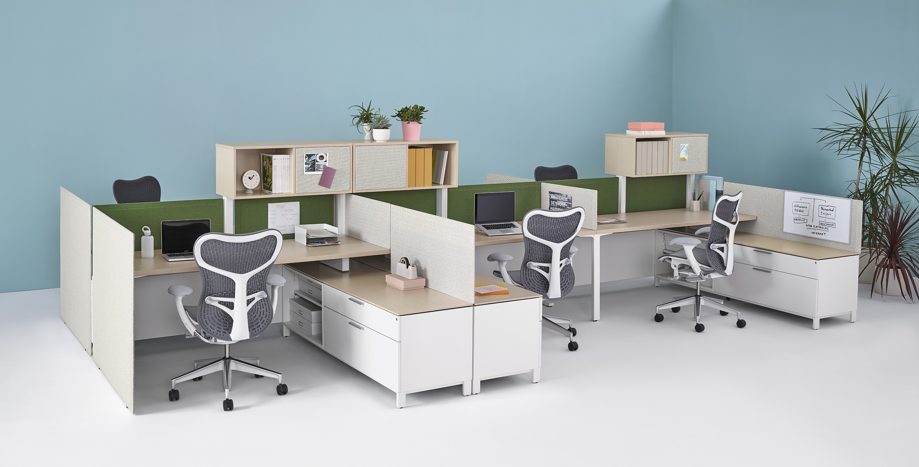 办公椅|布面职员椅|办公家具|华体（中国）家具|米拉®2工作椅