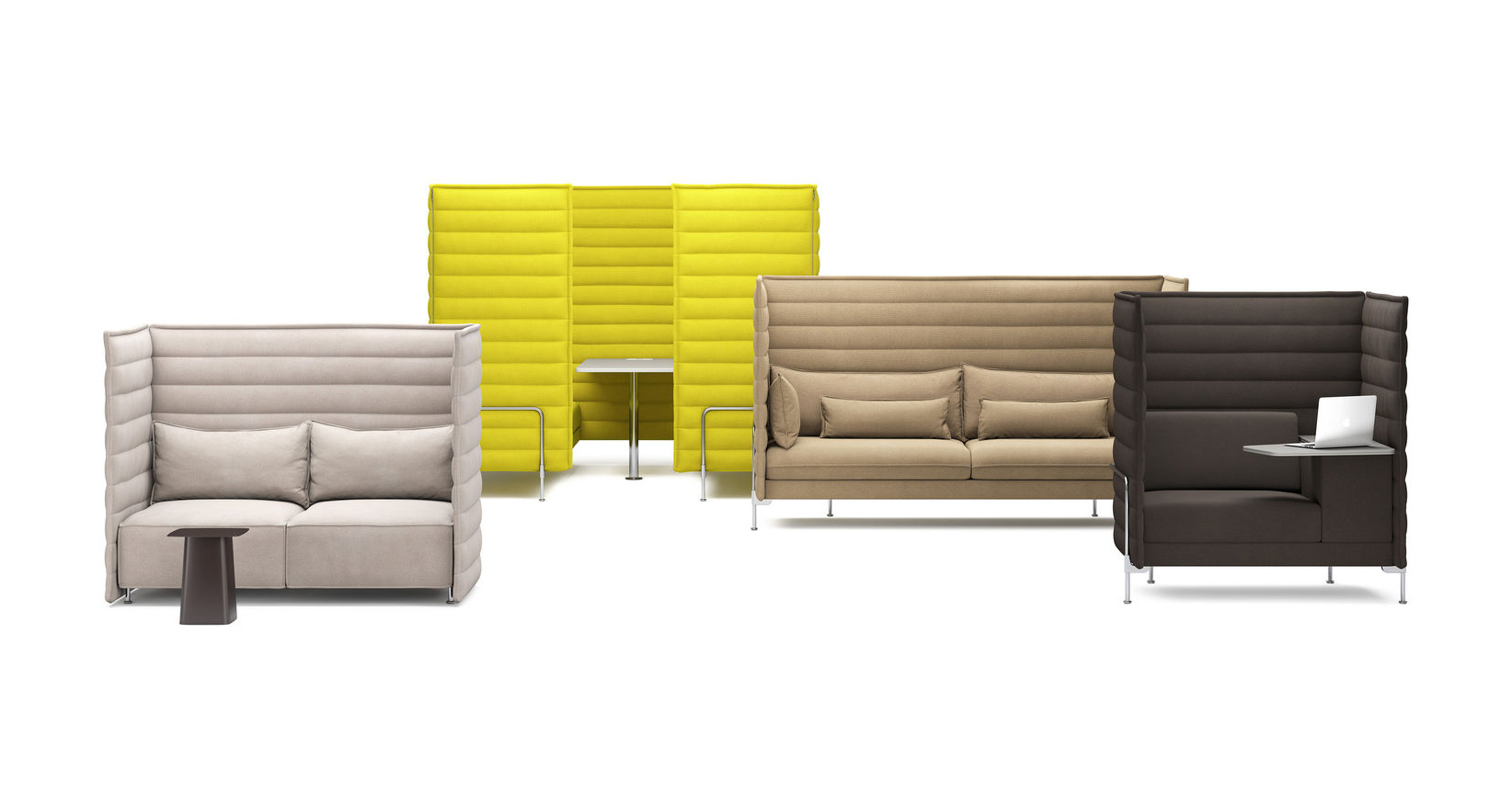 会议台|静音舱/洽谈屋|办公家具|华体（中国）家具|Alcove 卡位沙发