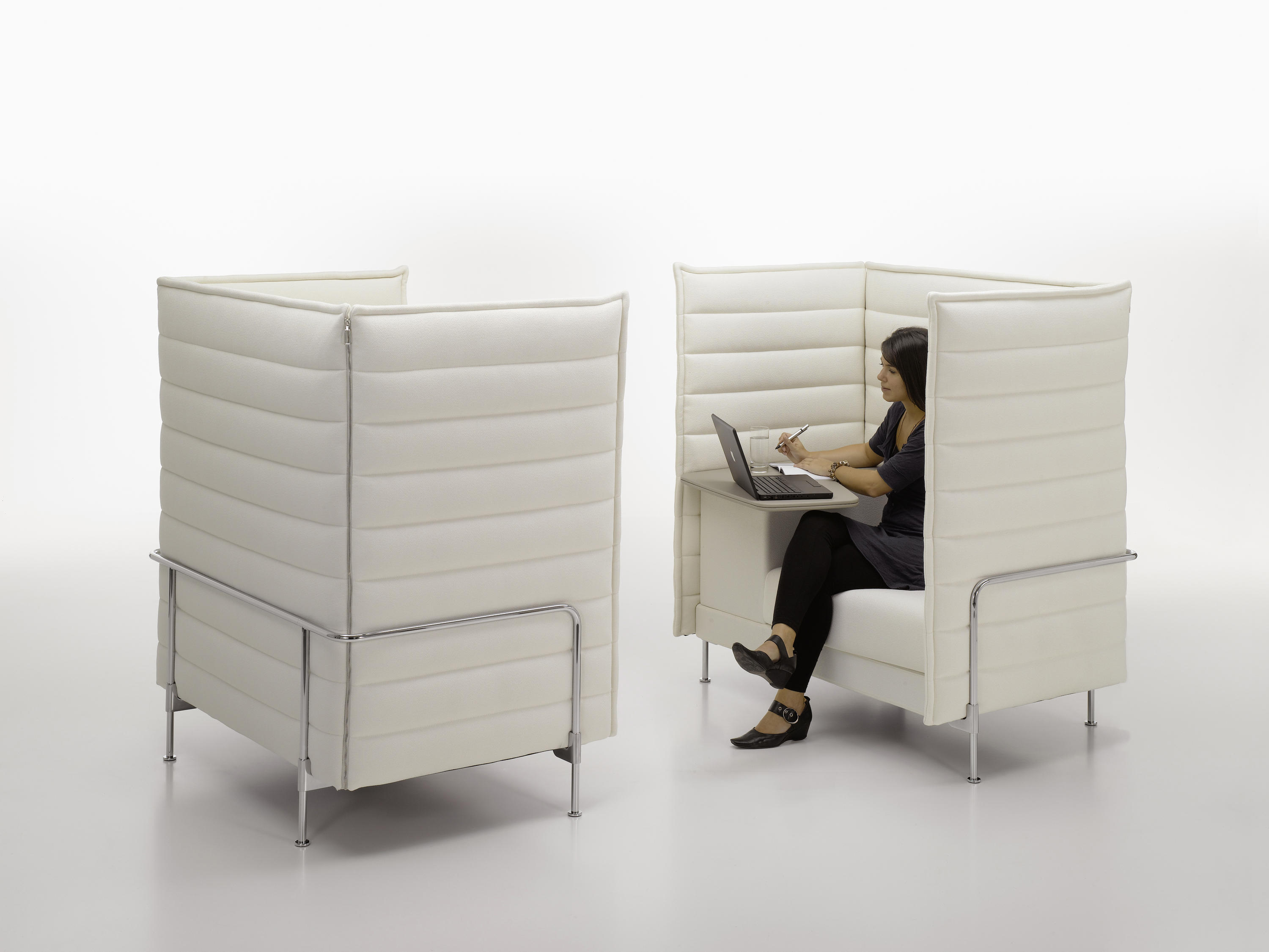会议台|静音舱/洽谈屋|办公家具|华体（中国）家具|Alcove 卡位沙发