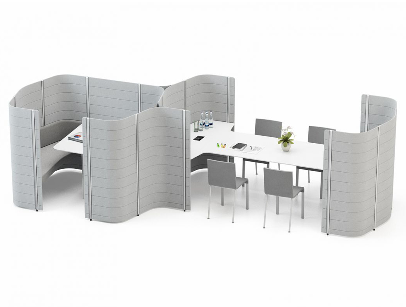 会议台|静音舱/洽谈屋|办公家具|华体（中国）家具|Workbays Focus 1