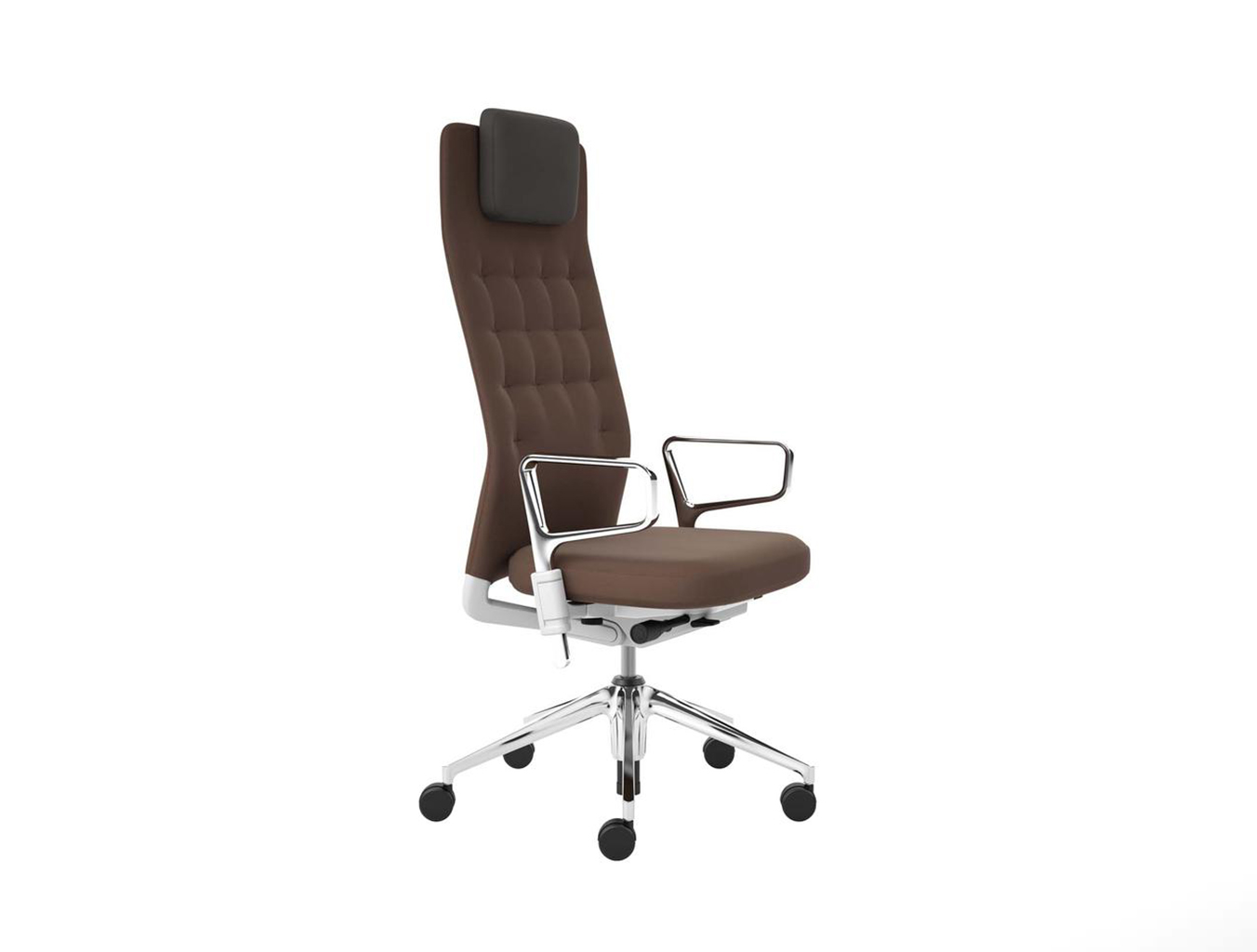 办公椅|现代真皮中班椅|办公家具|华体（中国）家具|ID Trim 大班椅