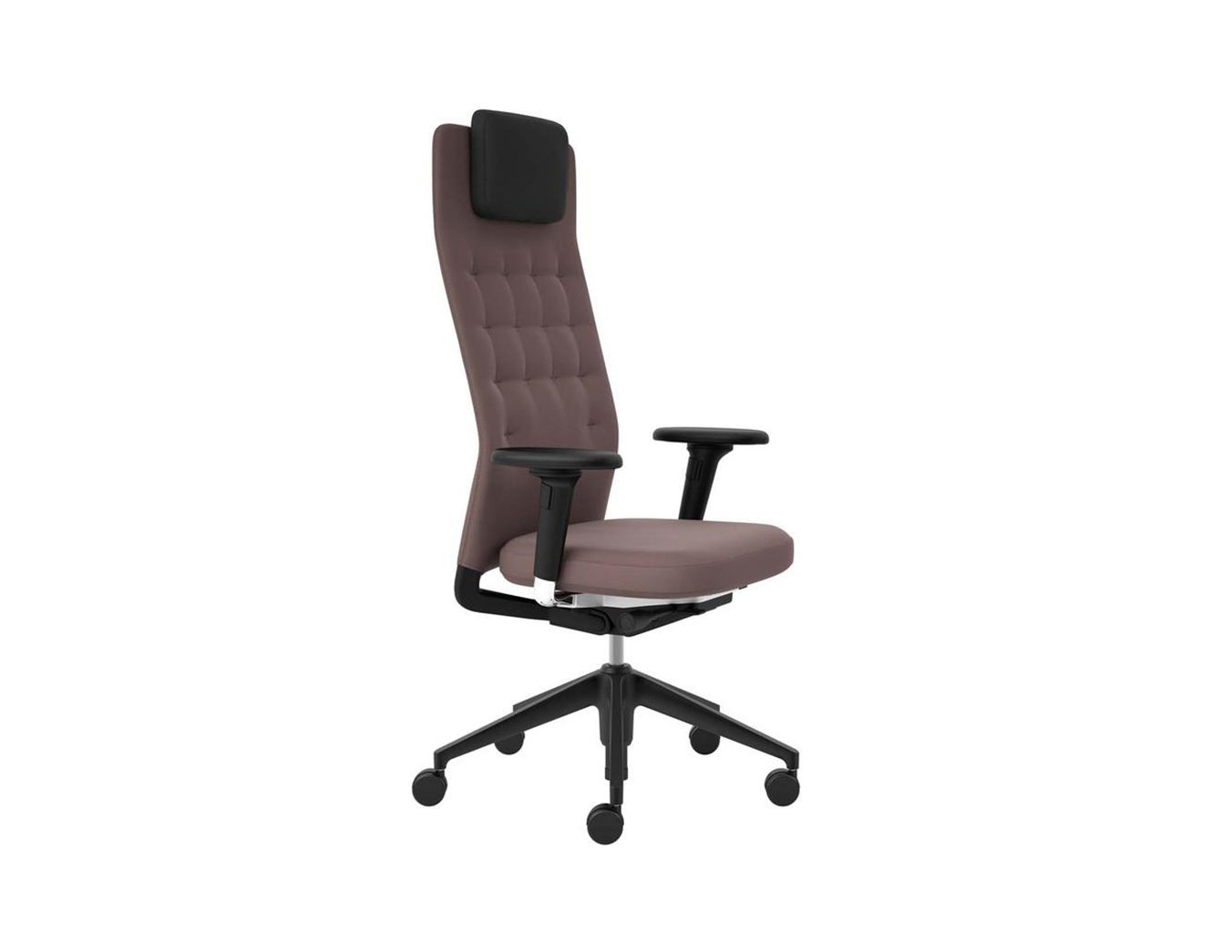 办公椅|现代真皮中班椅|办公家具|华体（中国）家具|ID Trim 大班椅