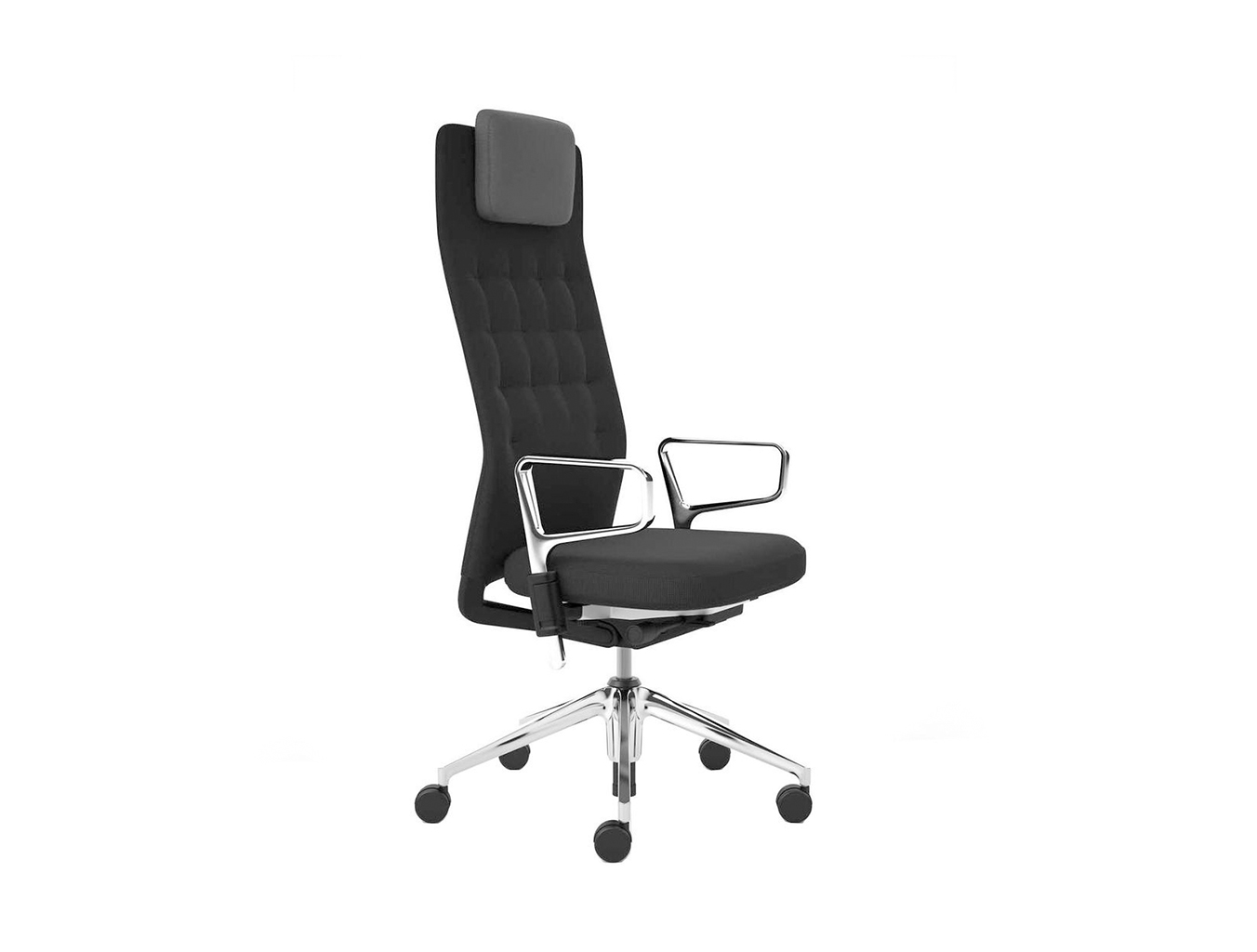 办公椅|现代真皮中班椅|办公家具|华体（中国）家具|ID Trim 大班椅