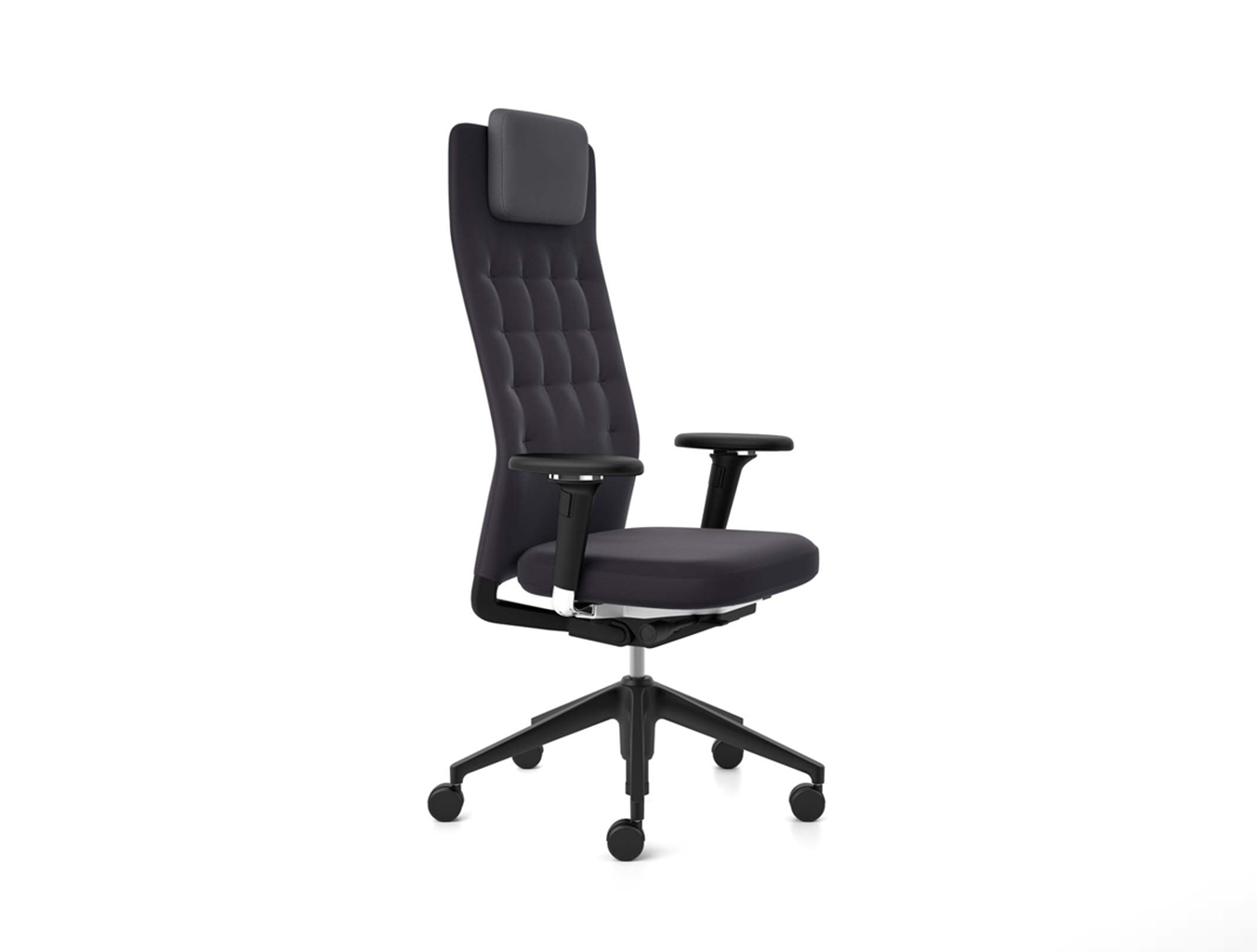 办公椅|现代真皮中班椅|办公家具|华体（中国）家具|ID Trim 大班椅