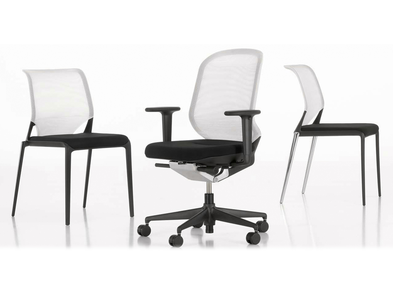 培训家具|布面培训椅|办公家具|华体（中国）家具|MedaSlim 培训椅/会议椅