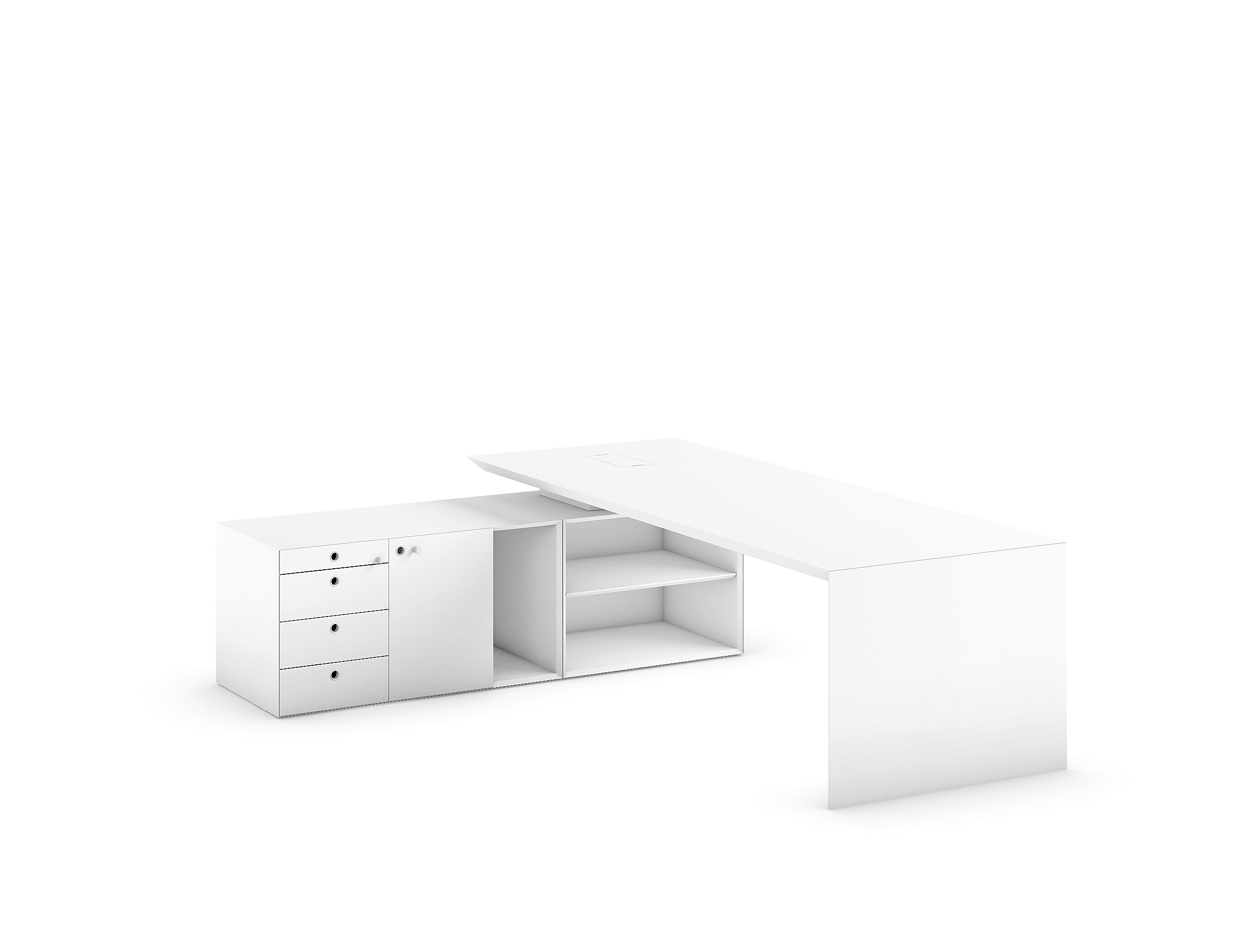 办公台|时尚大班台|办公家具|华体（中国）家具|MultipliCeo 办公桌/书桌