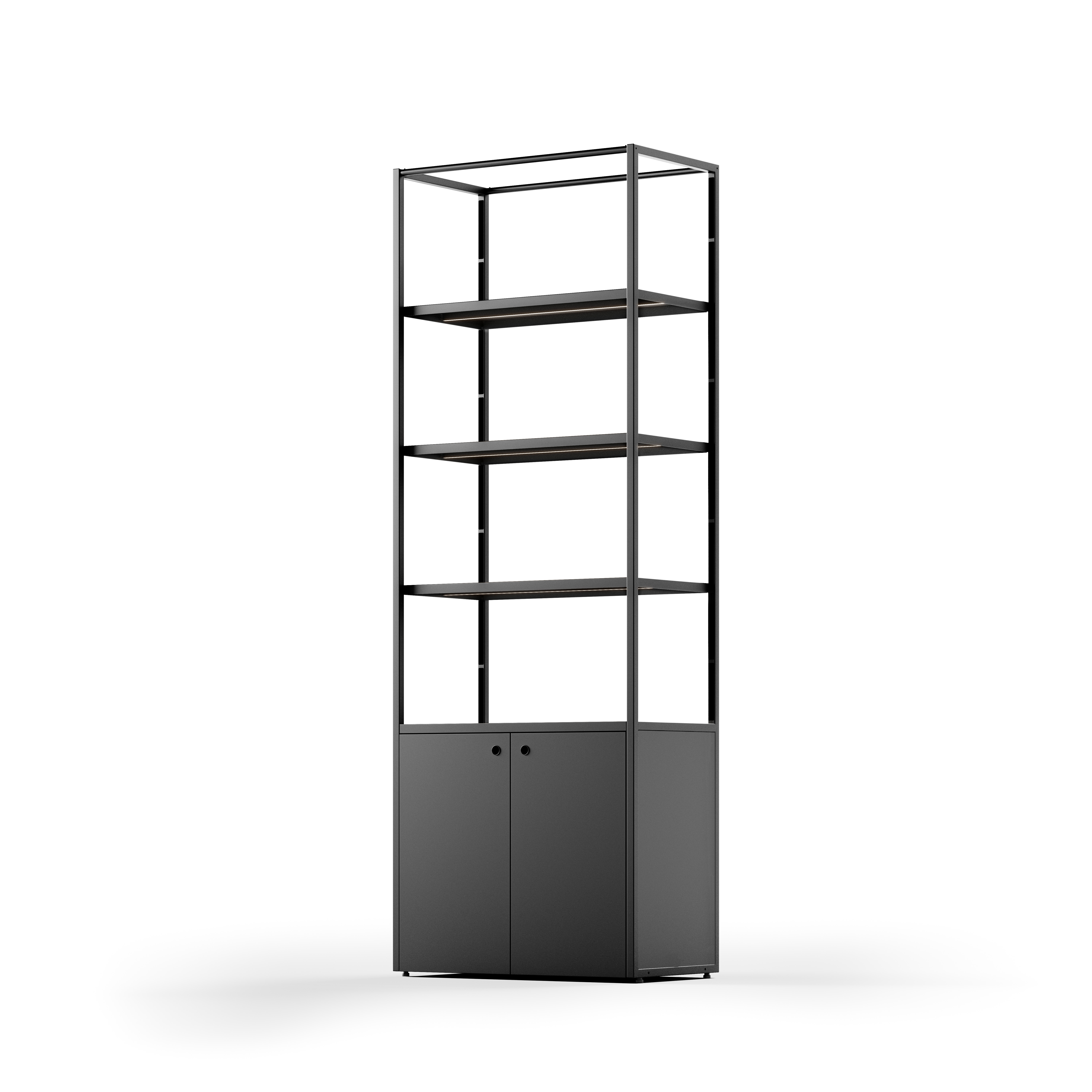 华体app网页版 - 储物|装饰架|办公家具|华体（中国）家具|Atelier 工作室连体书架