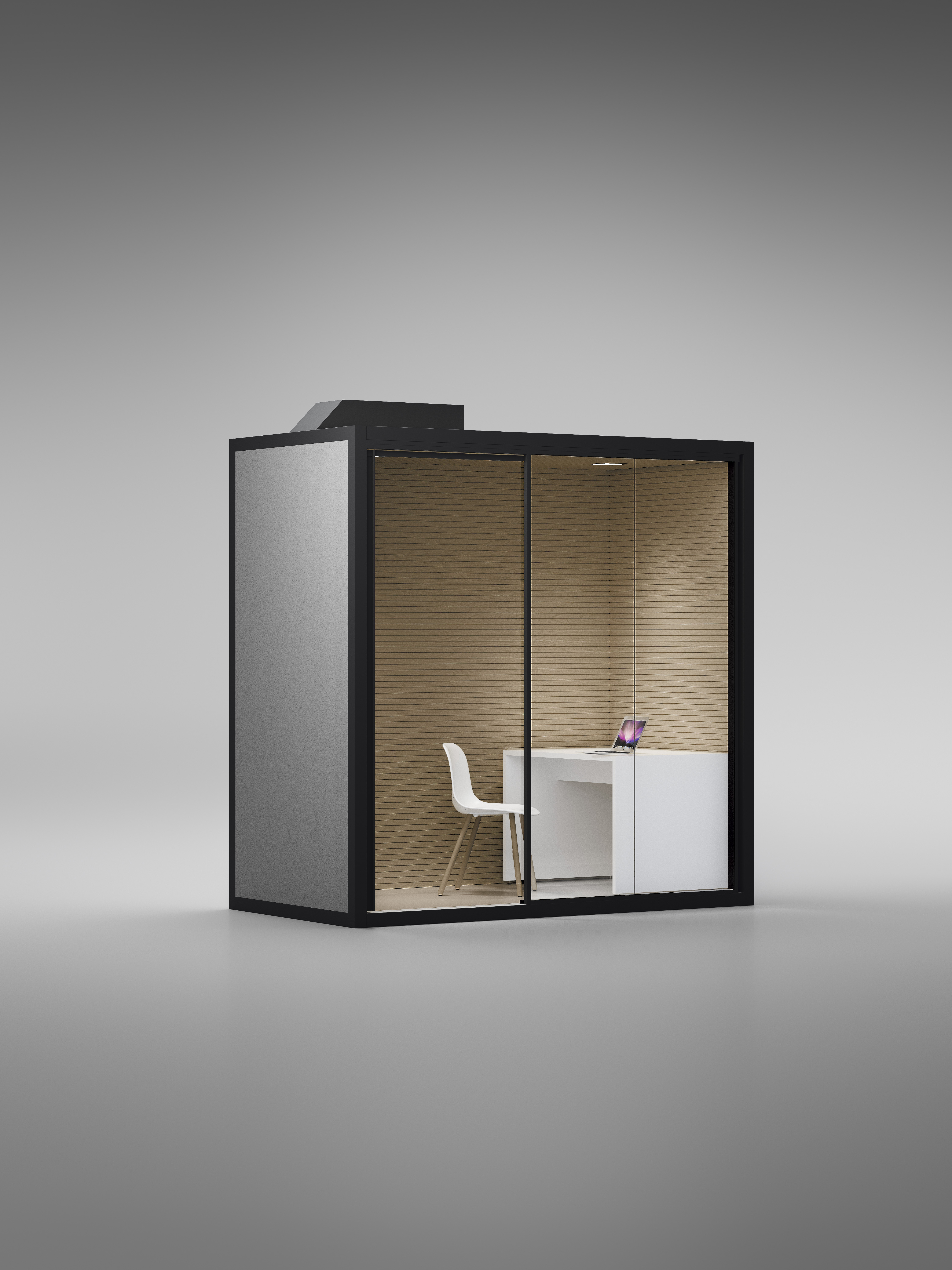 [会议台|静音舱/洽谈屋|办公家具|华体（中国）家具|Acoustic Room Mini 隔音屋]
