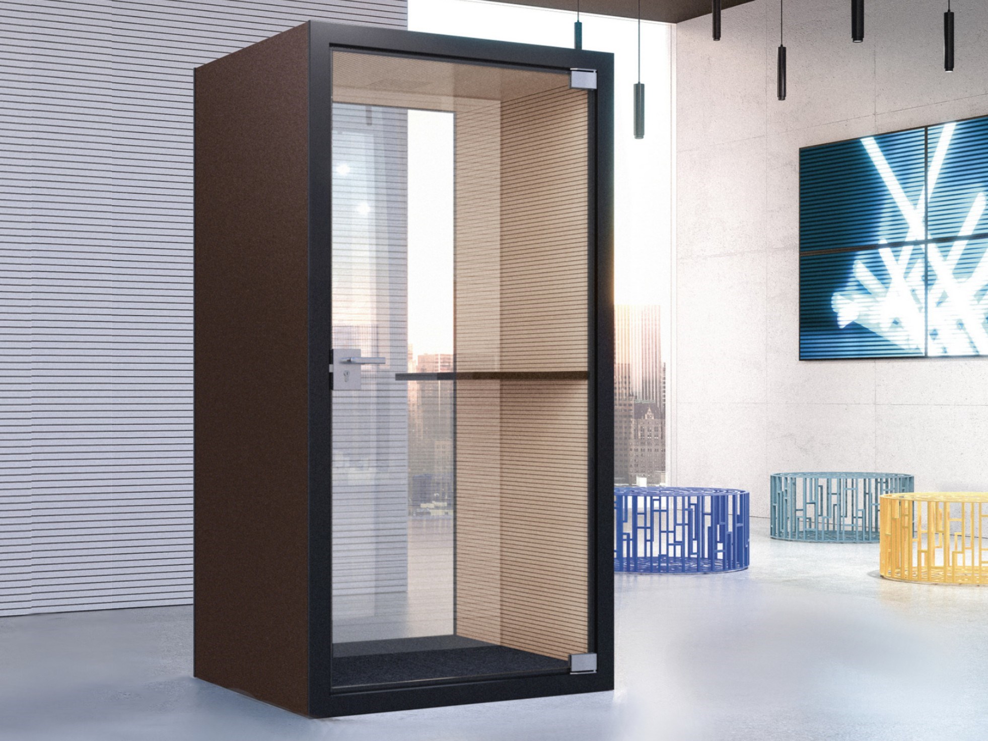会议台|静音舱/洽谈屋|办公家具|华体（中国）家具|Acoustic Room Mini 隔音屋