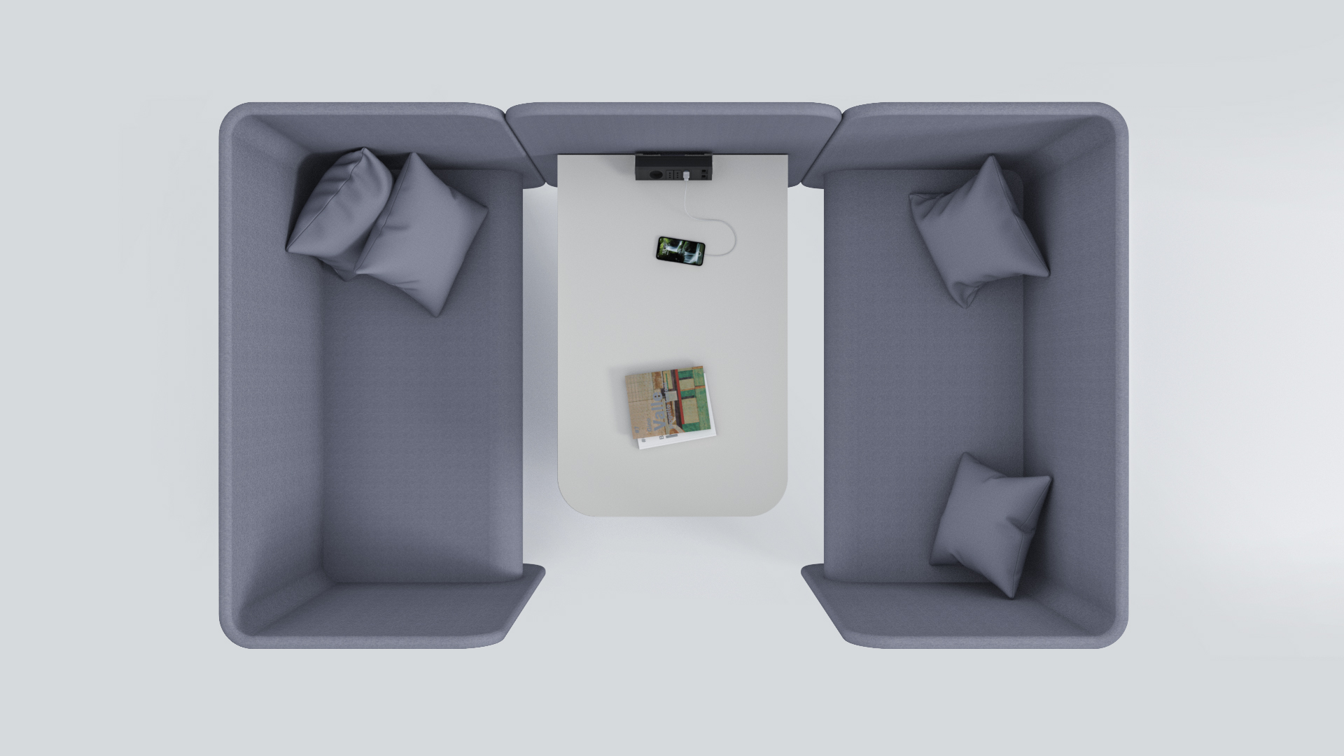 办公屏风|屏风工作站|办公家具|华体（中国）家具|Hug Modular Pods 工作卡位