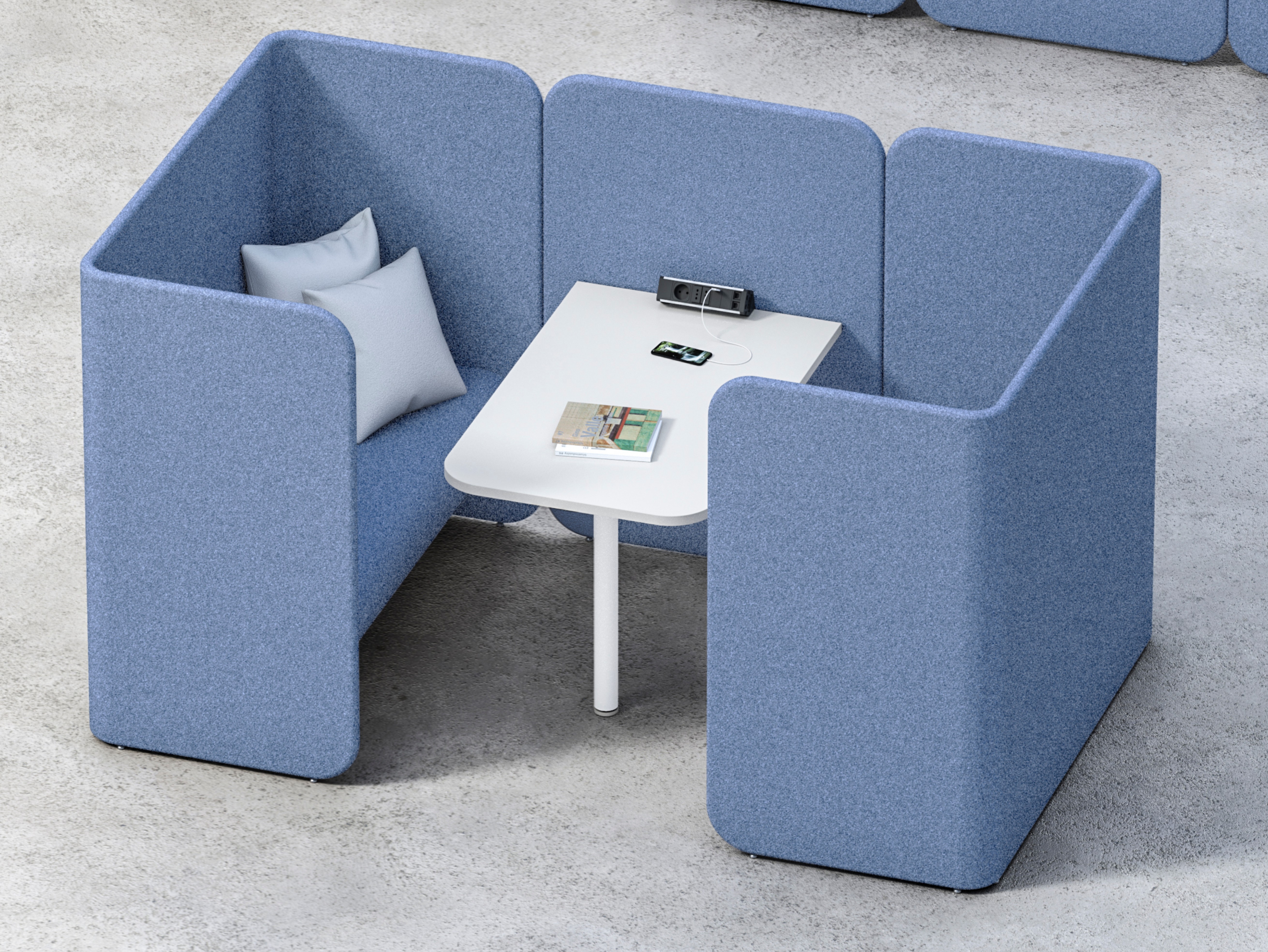 办公屏风|屏风工作站|办公家具|华体（中国）家具|Hug Modular Pods 工作卡位