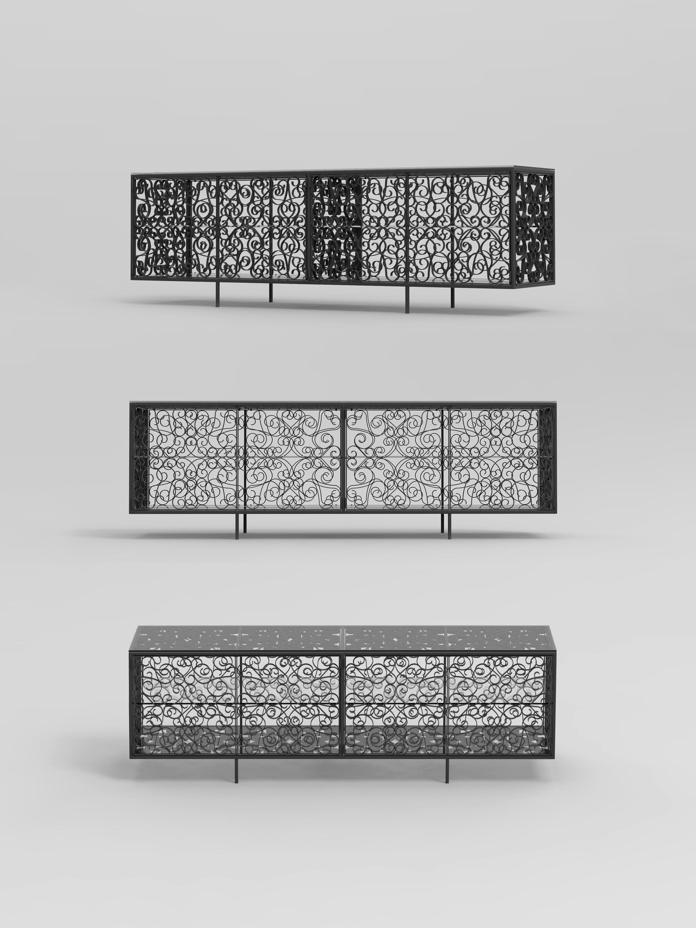华体app网页版 - 储物|装饰架|办公家具|华体（中国）家具|Dalia cabinet  餐边柜/装饰柜