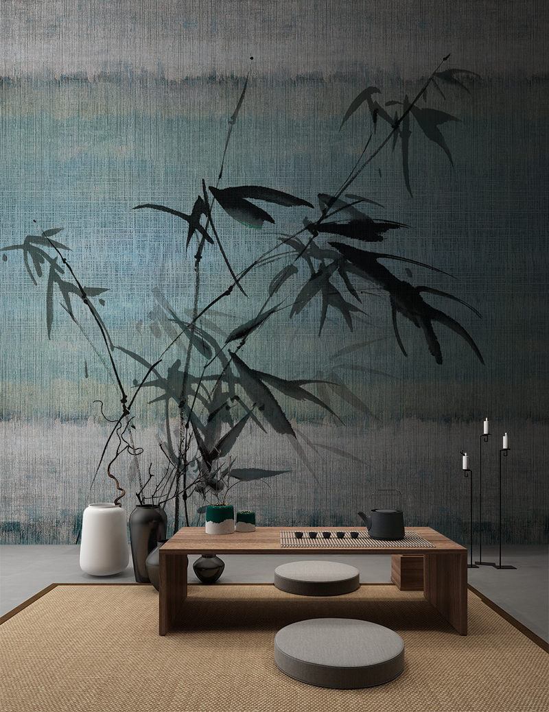 华体app网页版 - 附件|装饰画/墙饰|办公家具|华体（中国）家具|风竹-原创定制壁画