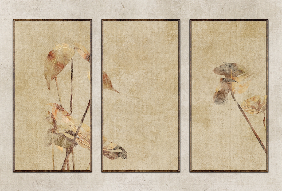 [华体app网页版 - 附件|装饰画/墙饰|办公家具|华体（中国）家具|龟背竹-原创定制壁画]