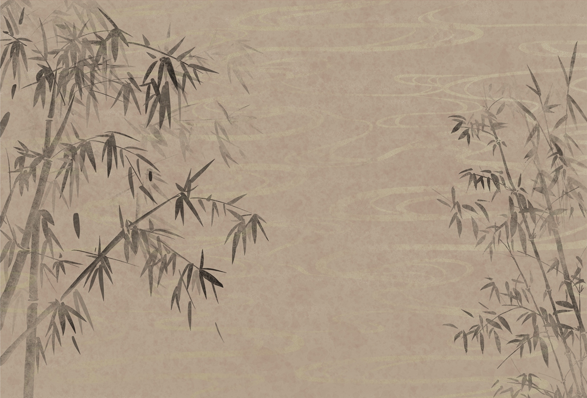[华体app网页版 - 附件|装饰画/墙饰|办公家具|华体（中国）家具|凤竹-原创定制壁画]