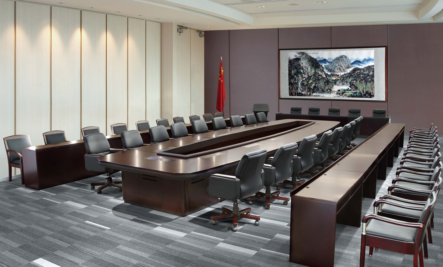 会议台|实木会议台|办公家具|华体（中国）家具|会议台