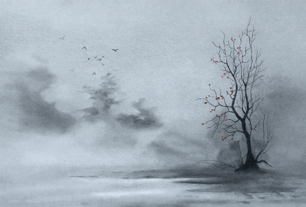 华体app网页版 - 附件|装饰画/墙饰|办公家具|华体（中国）家具|秋天风景-原创定制壁画