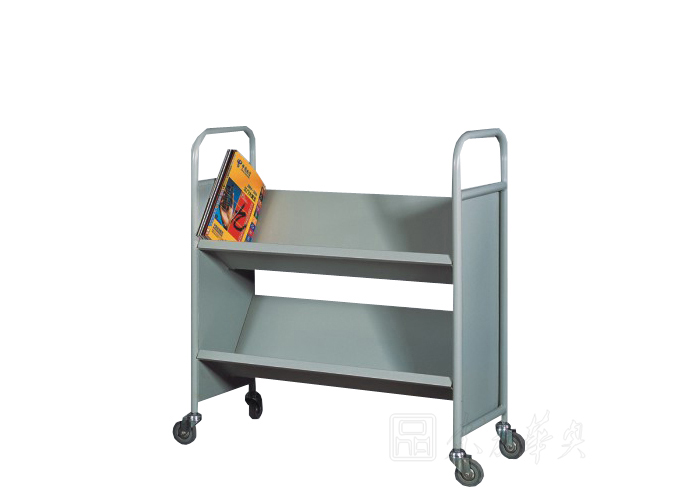 [图书馆家具|推书车|办公家具|华体（中国）家具|书车]