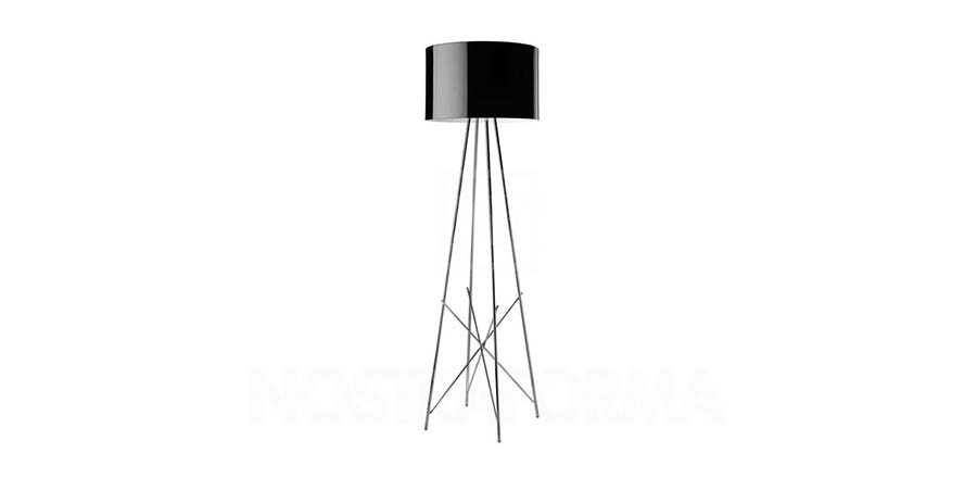 [华体app网页版 - 灯饰|落地灯|办公家具|华体（中国）家具|Ray F1 floor lamp black | Flos复制版现代落地灯]