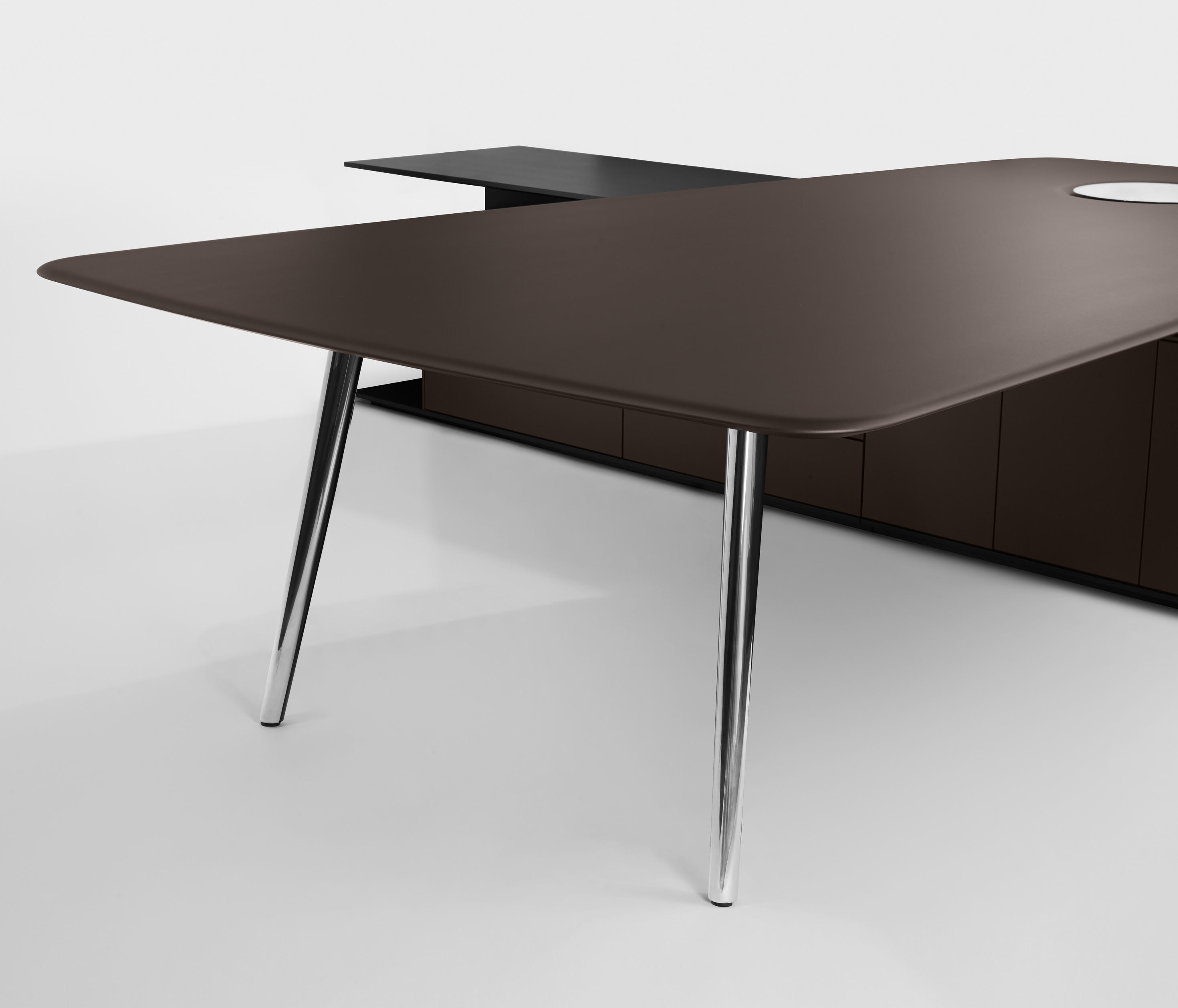 办公台|时尚大班台|办公家具|华体（中国）家具|KEYPIECE COMMUNICATION DESK.大班台