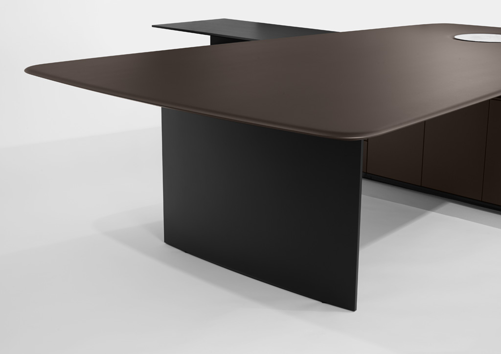 办公台|时尚大班台|办公家具|华体（中国）家具|KEYPIECE COMMUNICATION DESK.大班台