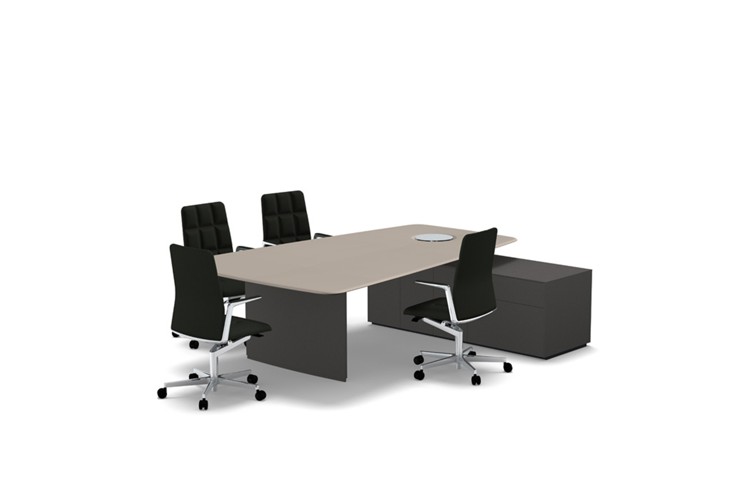 办公台|时尚大班台|办公家具|华体（中国）家具|KEYPIECE COMMUNICATION DESK.大班台