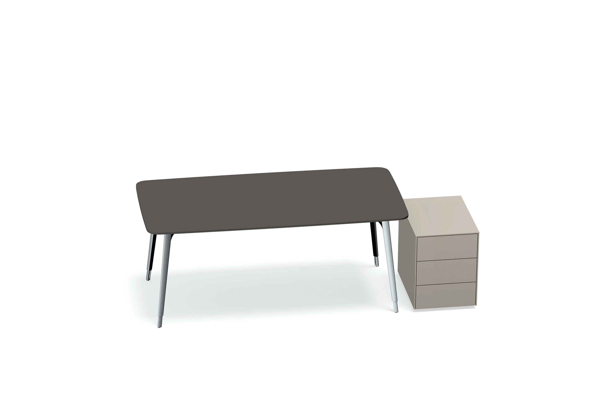 [办公台|时尚中班台|办公家具|华体（中国）家具|KEYPIECE MANAGEMENT DESK.独立班台]