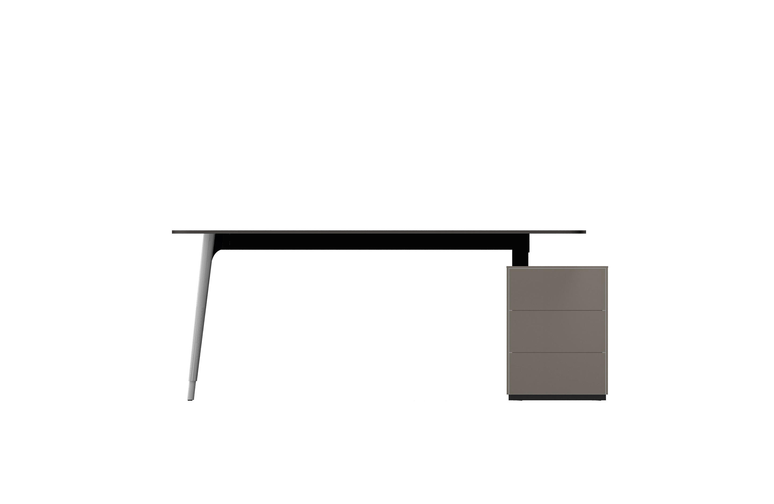 办公台|时尚中班台|办公家具|华体（中国）家具|KEYPIECE MANAGEMENT DESK.独立班台