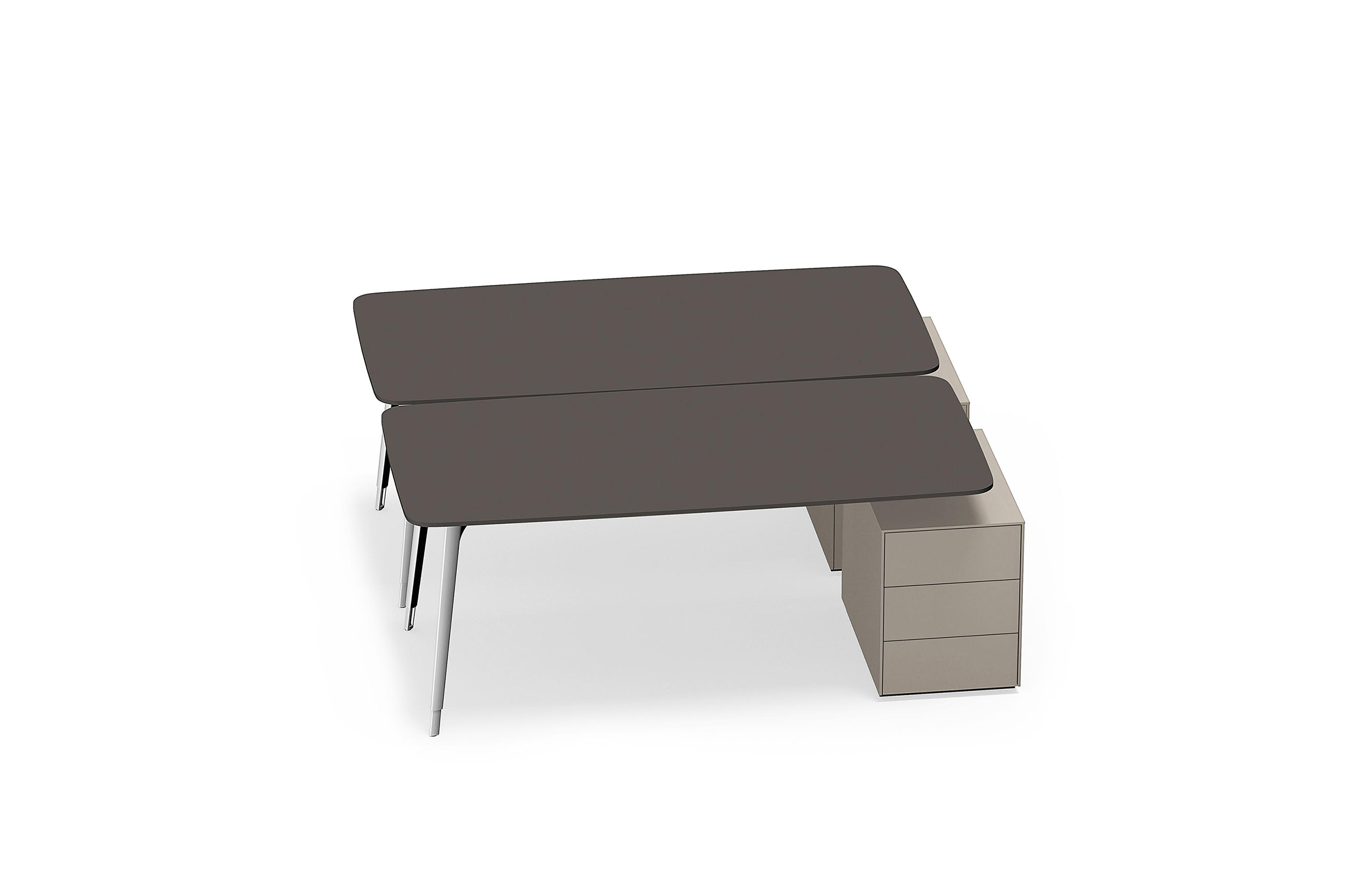 办公台|时尚中班台|办公家具|华体（中国）家具|KEYPIECE MANAGEMENT DESK.独立班台