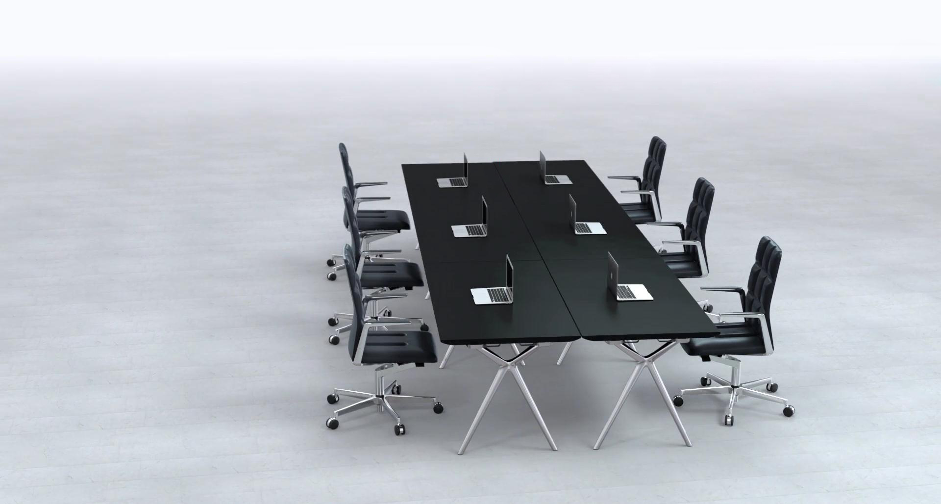 会议台|实木会议台|办公家具|华体（中国）家具|ConferenceX-组合会议台