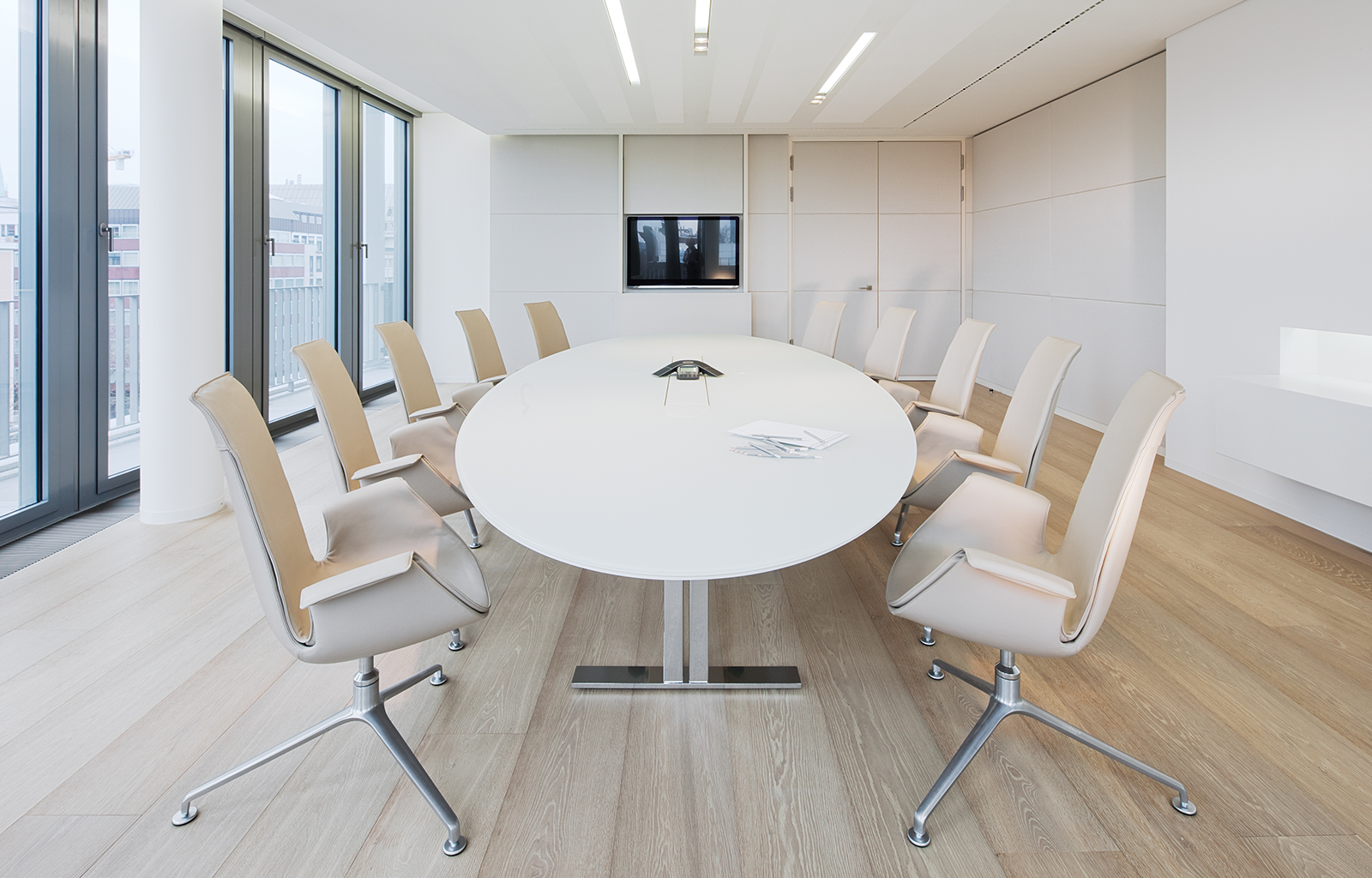 会议台|实木会议台|办公家具|华体（中国）家具|FRAME LITE会议台