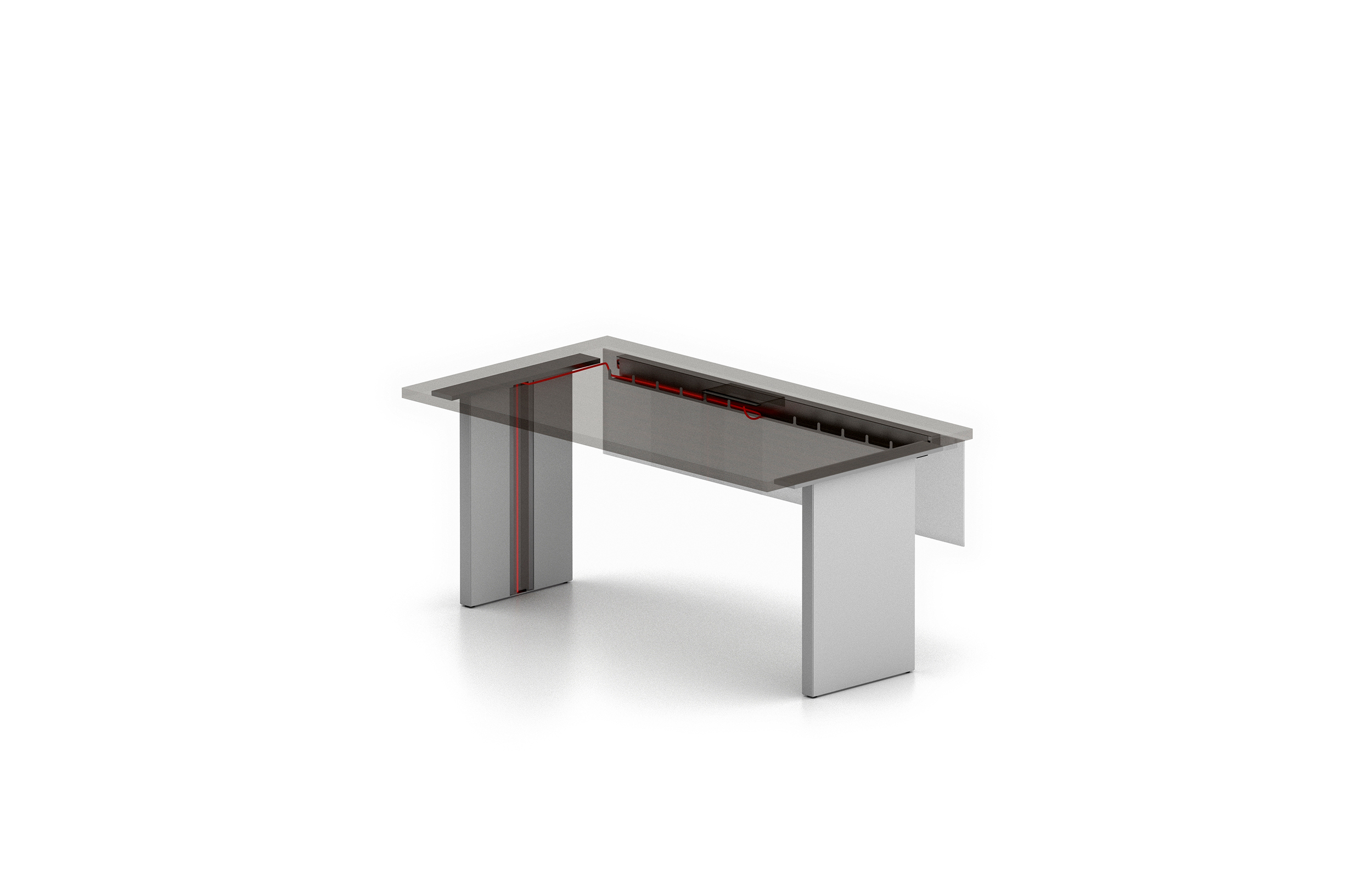 会议台|实木会议台|办公家具|华体（中国）家具|FRAME LITE会议台