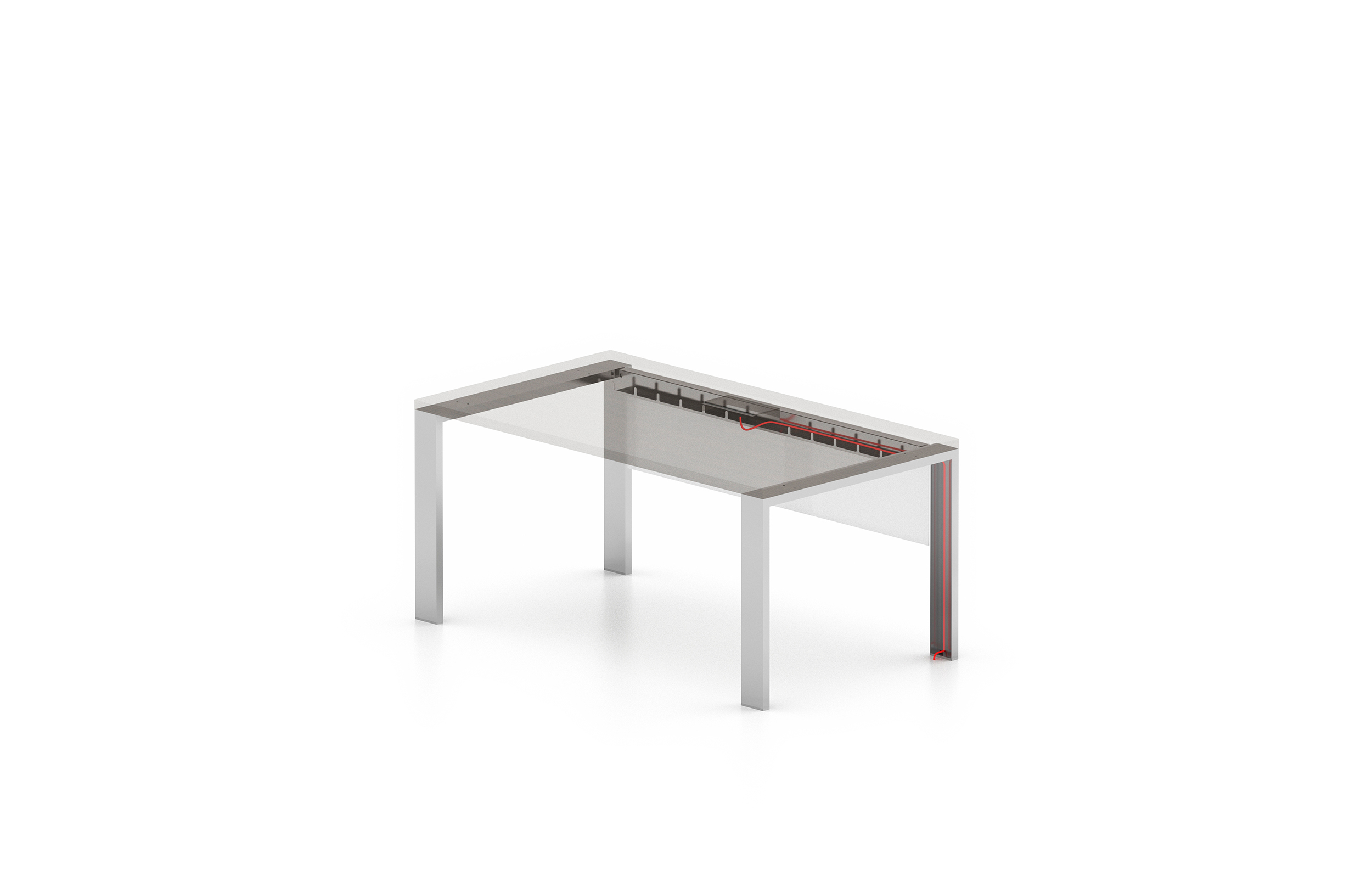 会议台|实木会议台|办公家具|华体（中国）家具|FRAME LITE会议台
