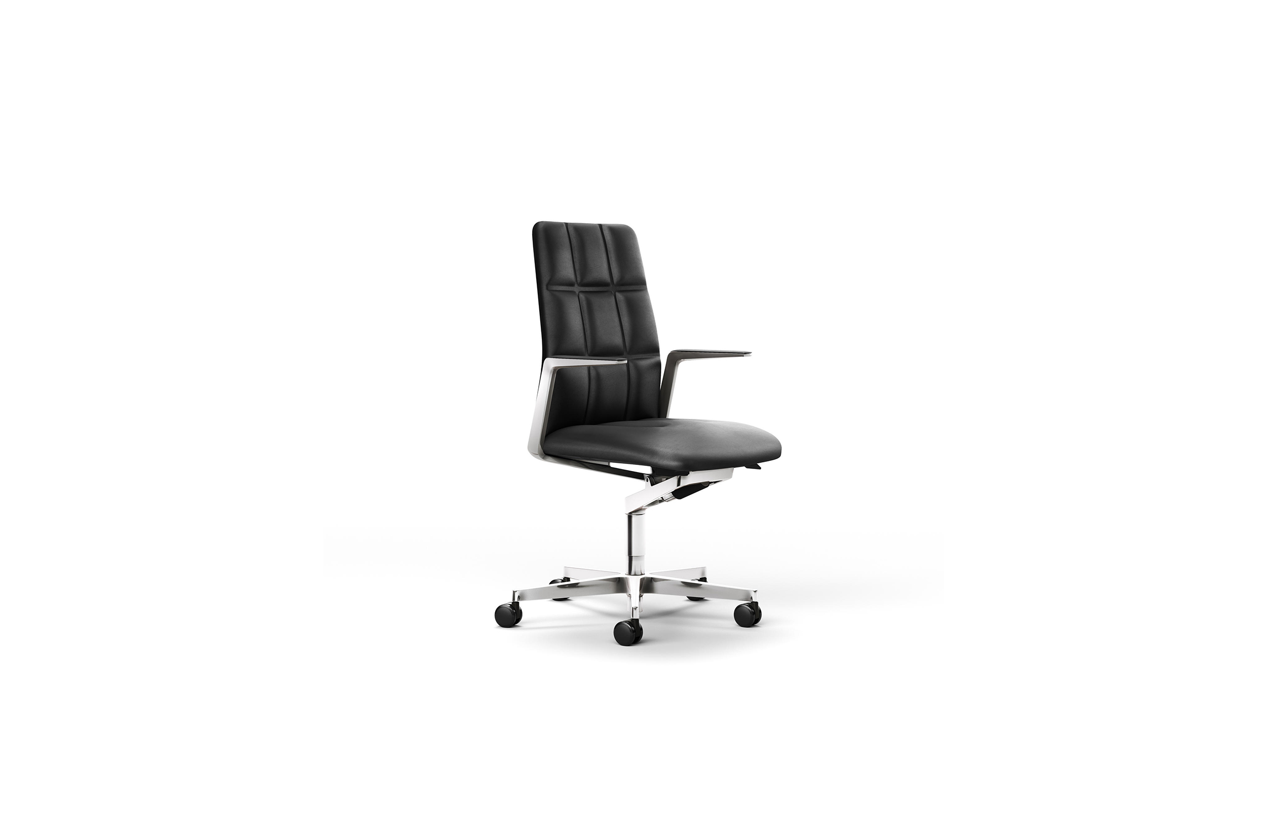 办公椅|现代真皮中班椅|办公家具|华体（中国）家具|LEADCHAIR EXECUTIVE中班椅