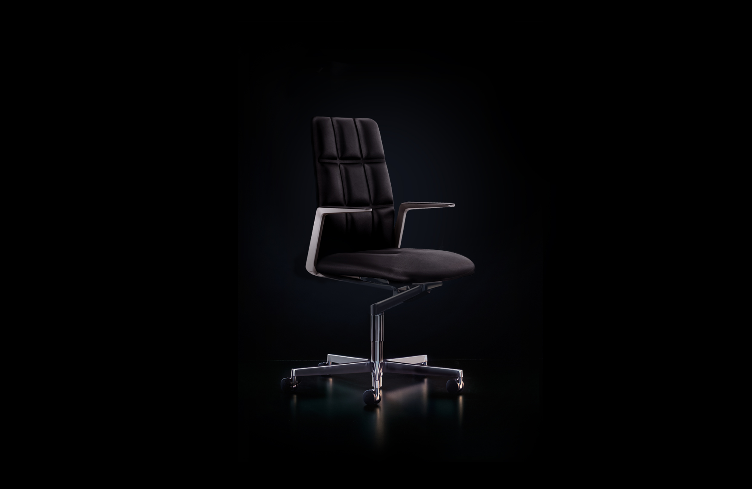 办公椅|现代真皮中班椅|办公家具|华体（中国）家具|LEADCHAIR EXECUTIVE中班椅