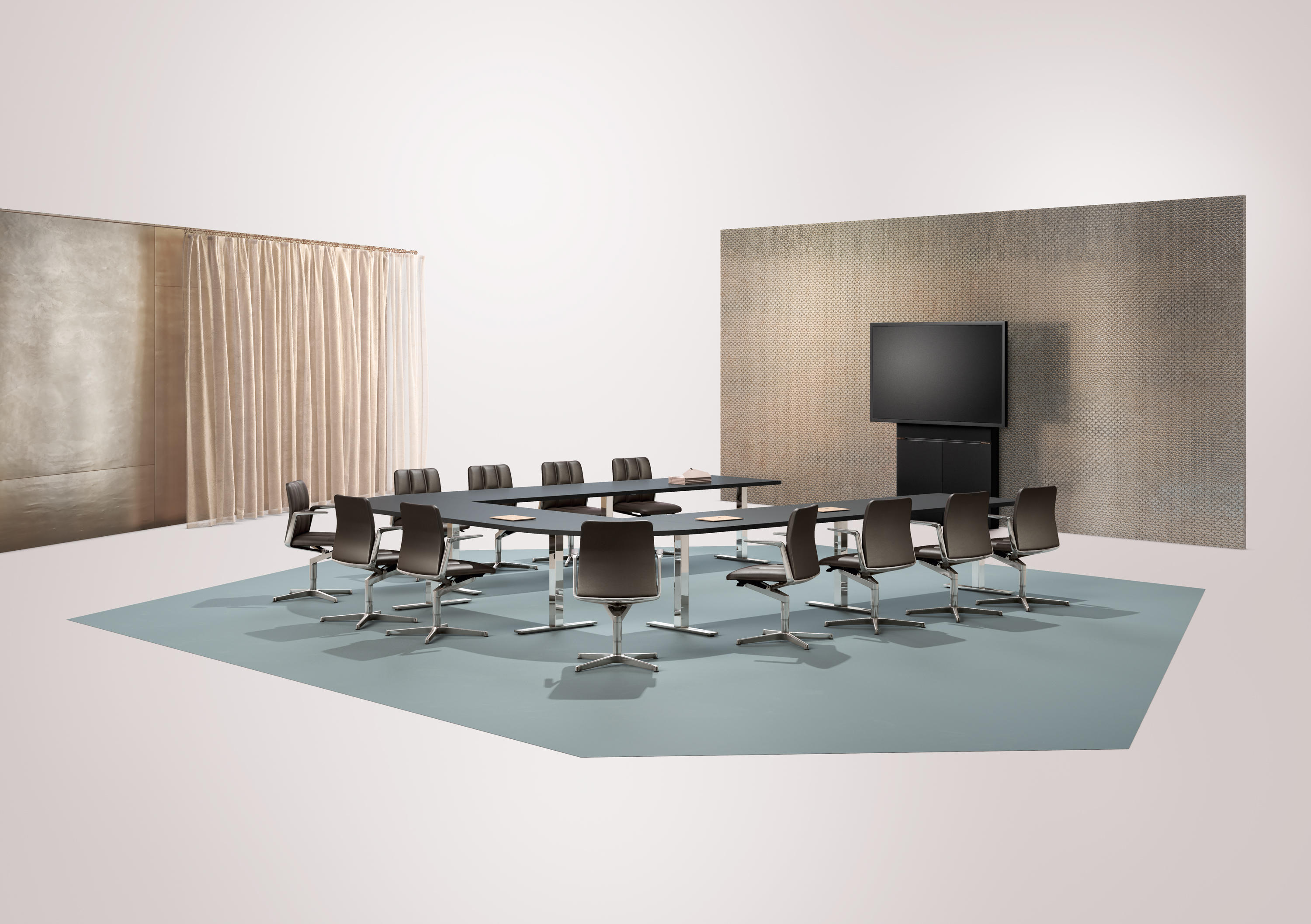 办公椅|现代真皮会议椅|办公家具|华体（中国）家具|LEADCHAIR EXECUTIVE会议椅