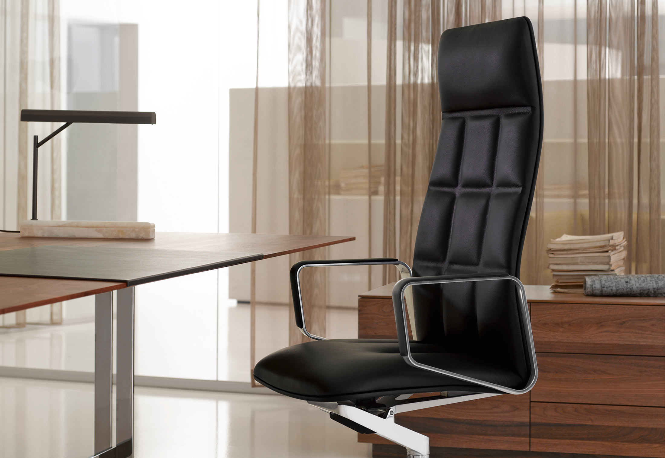 办公椅|现代真皮会议椅|办公家具|华体（中国）家具|LEADCHAIR EXECUTIVE会议椅