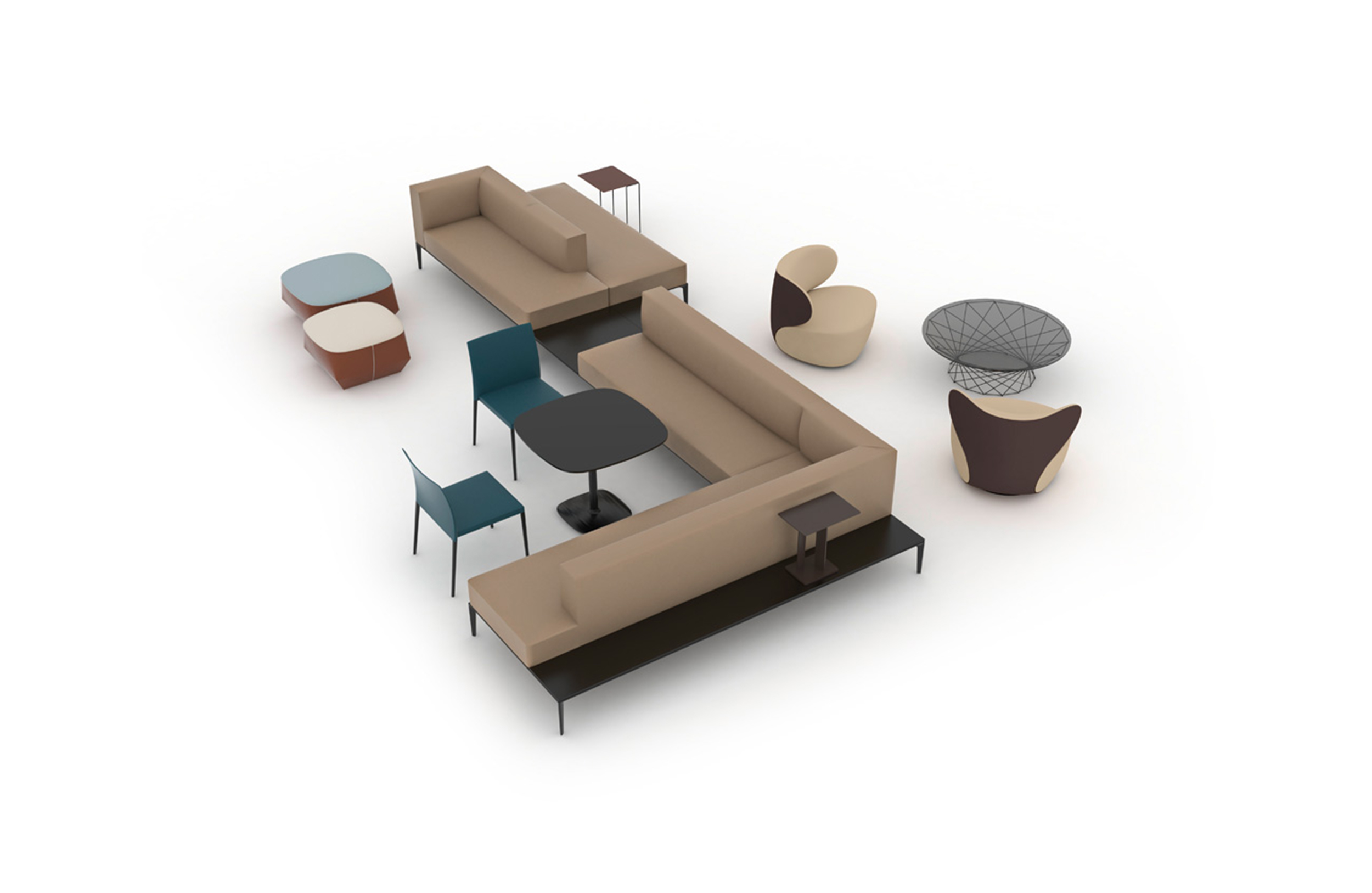 华体app网页版 - 坐具|沙发|办公家具|华体（中国）家具|JAAN BENCH.沙发