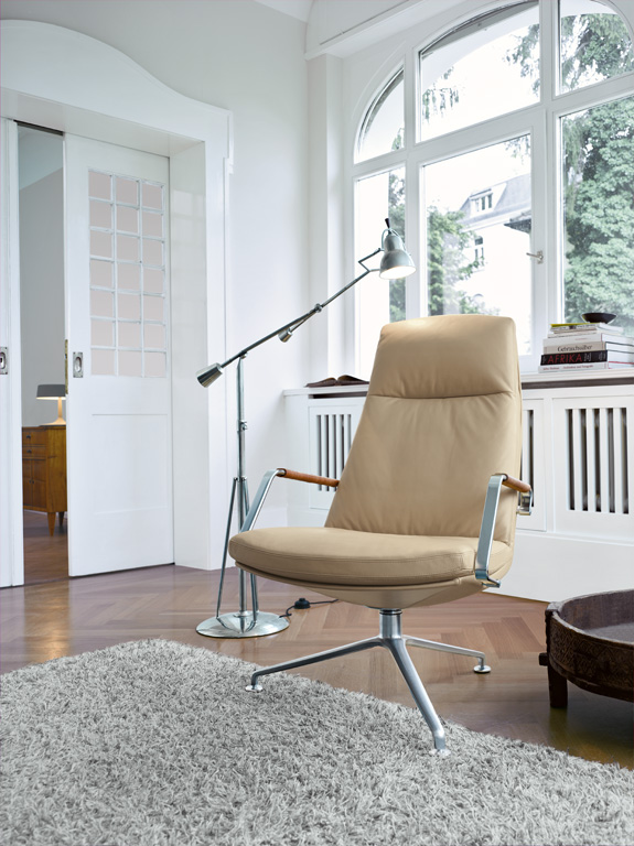 办公椅|现代真皮中班椅|办公家具|华体（中国）家具|FK 86 Lounge.