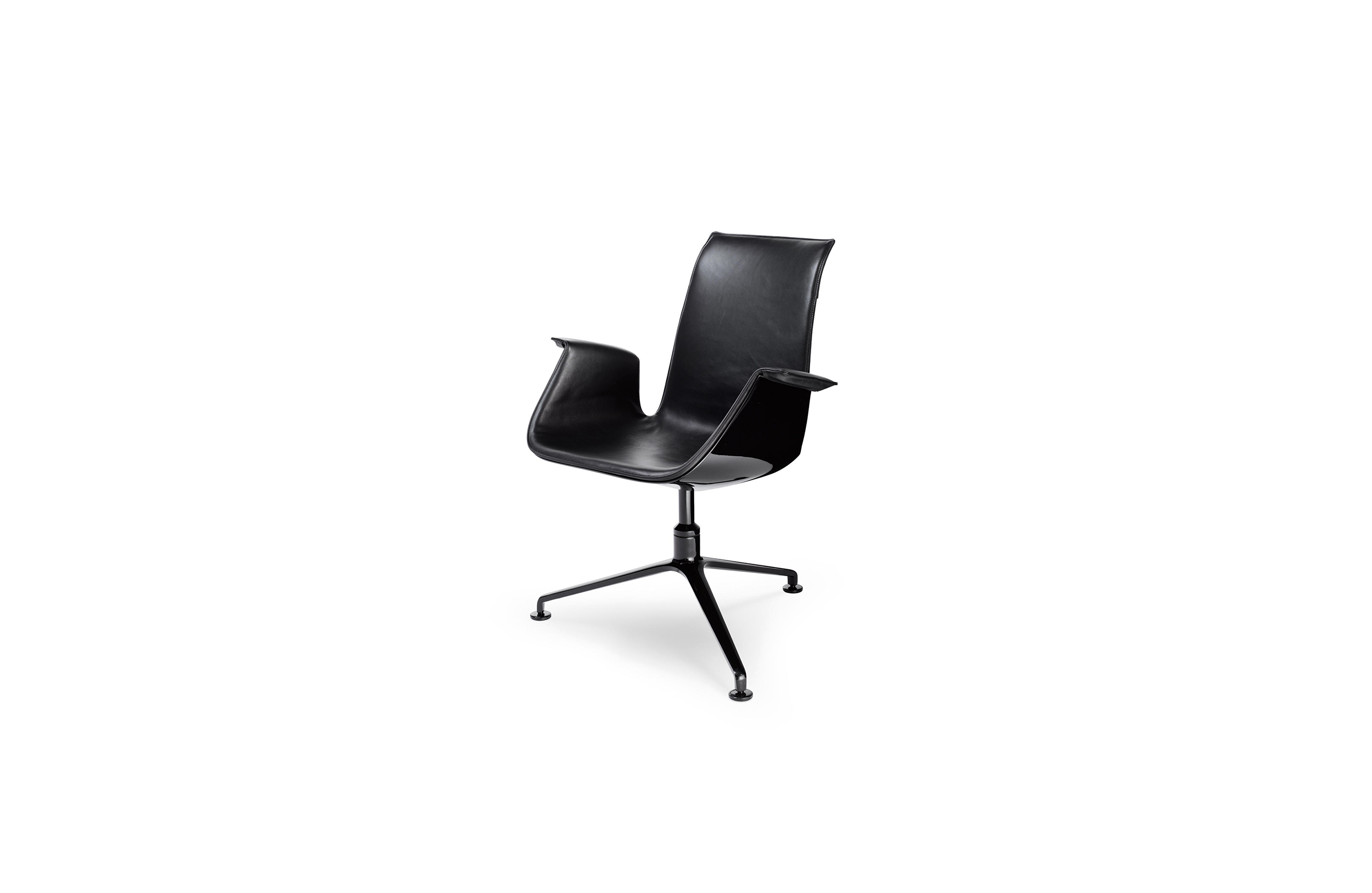 办公椅|现代真皮会议椅|办公家具|华体（中国）家具|天鹅椅