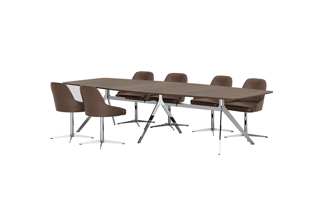 [会议台|实木会议台|办公家具|华体（中国）家具|Star会议洽谈台系列]