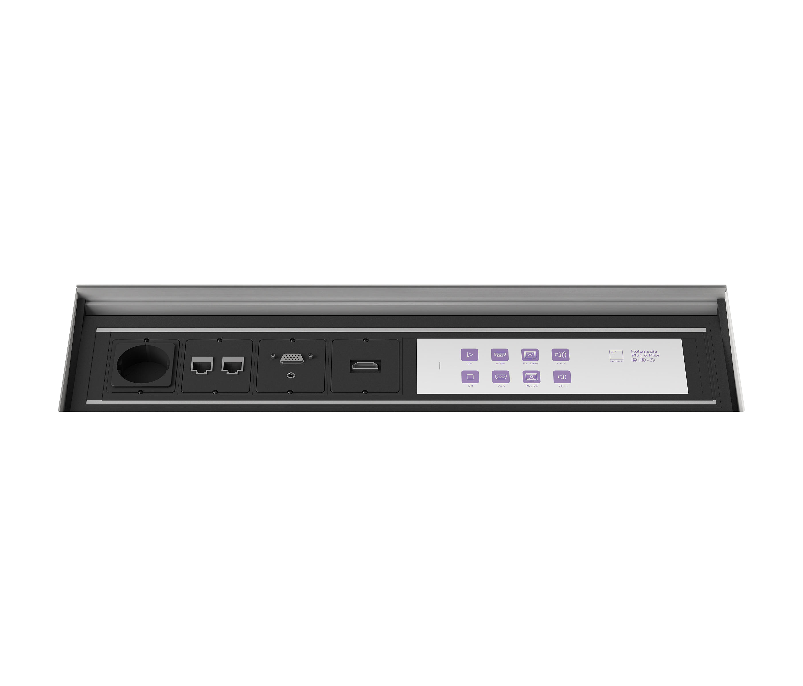 HUB视频系统|HUB视频应用|办公家具|华体（中国）家具|X6视频会议系统桌