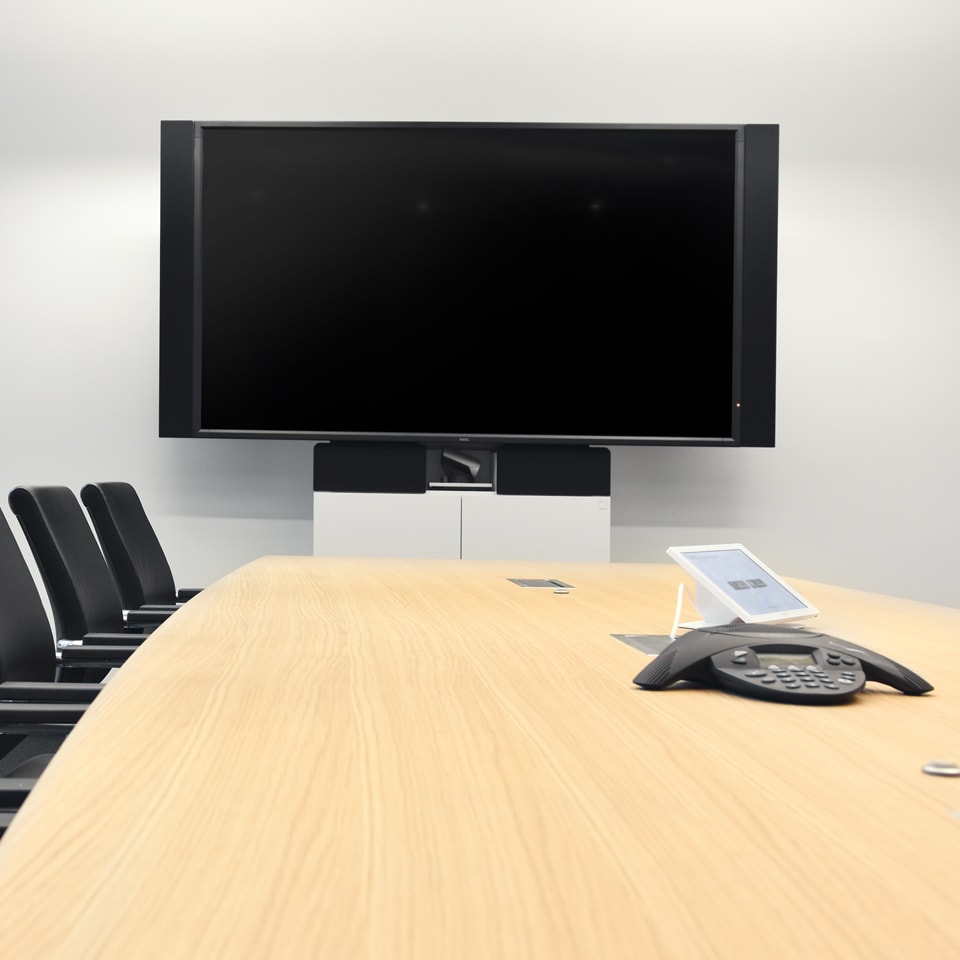 HUB视频系统|HUB视频应用|办公家具|华体（中国）家具|W8视频会议系统桌
