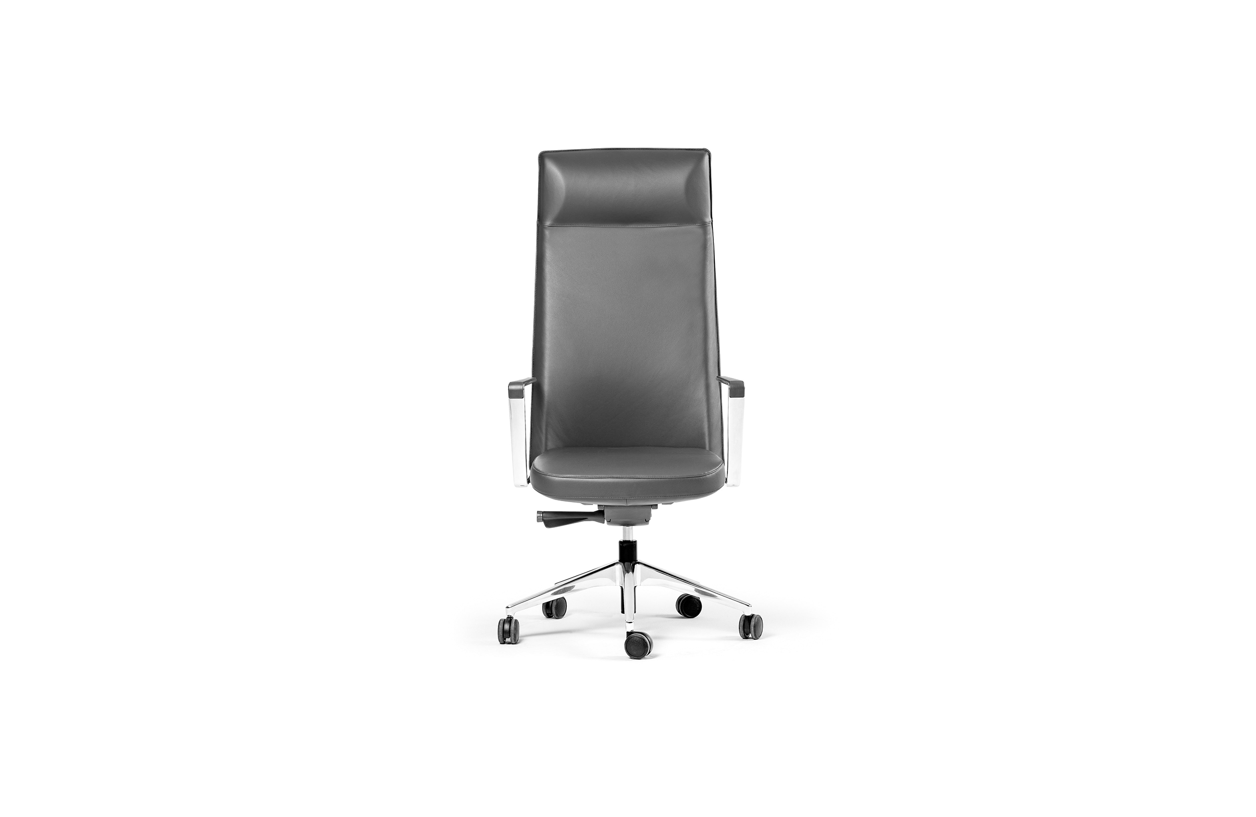 [办公椅|现代真皮中班椅|办公家具|华体（中国）家具|CRON 大班椅系列]