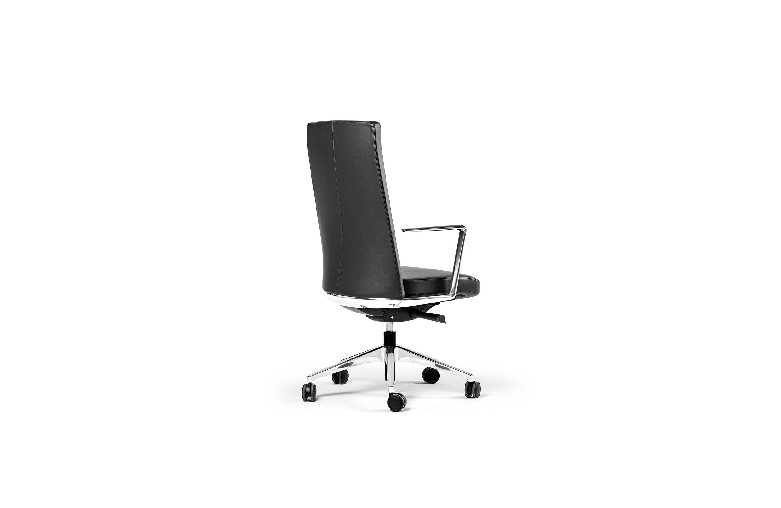 办公椅|现代真皮中班椅|办公家具|华体（中国）家具|CRON 大班椅系列