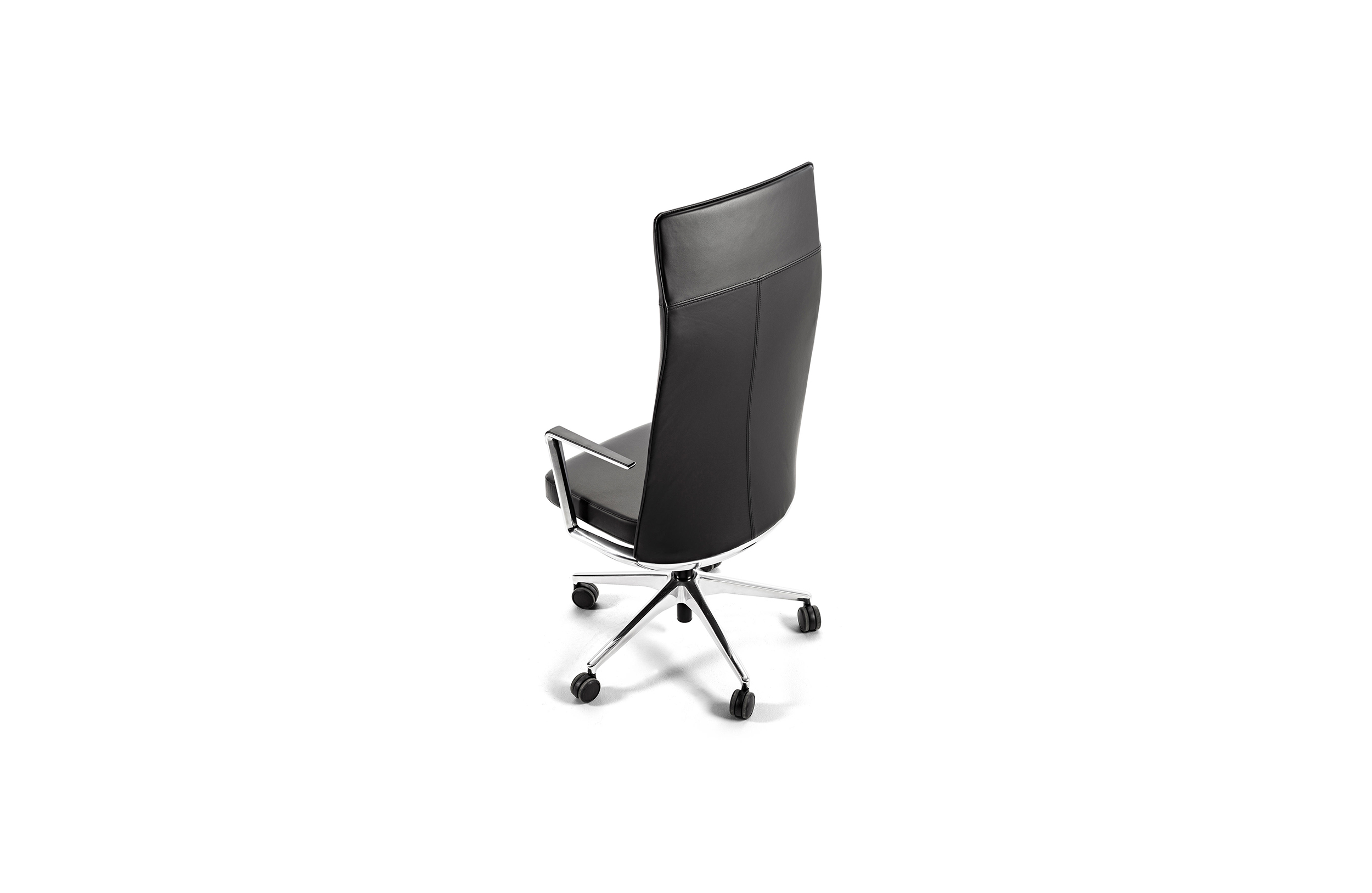 办公椅|现代真皮中班椅|办公家具|华体（中国）家具|CRON 大班椅系列